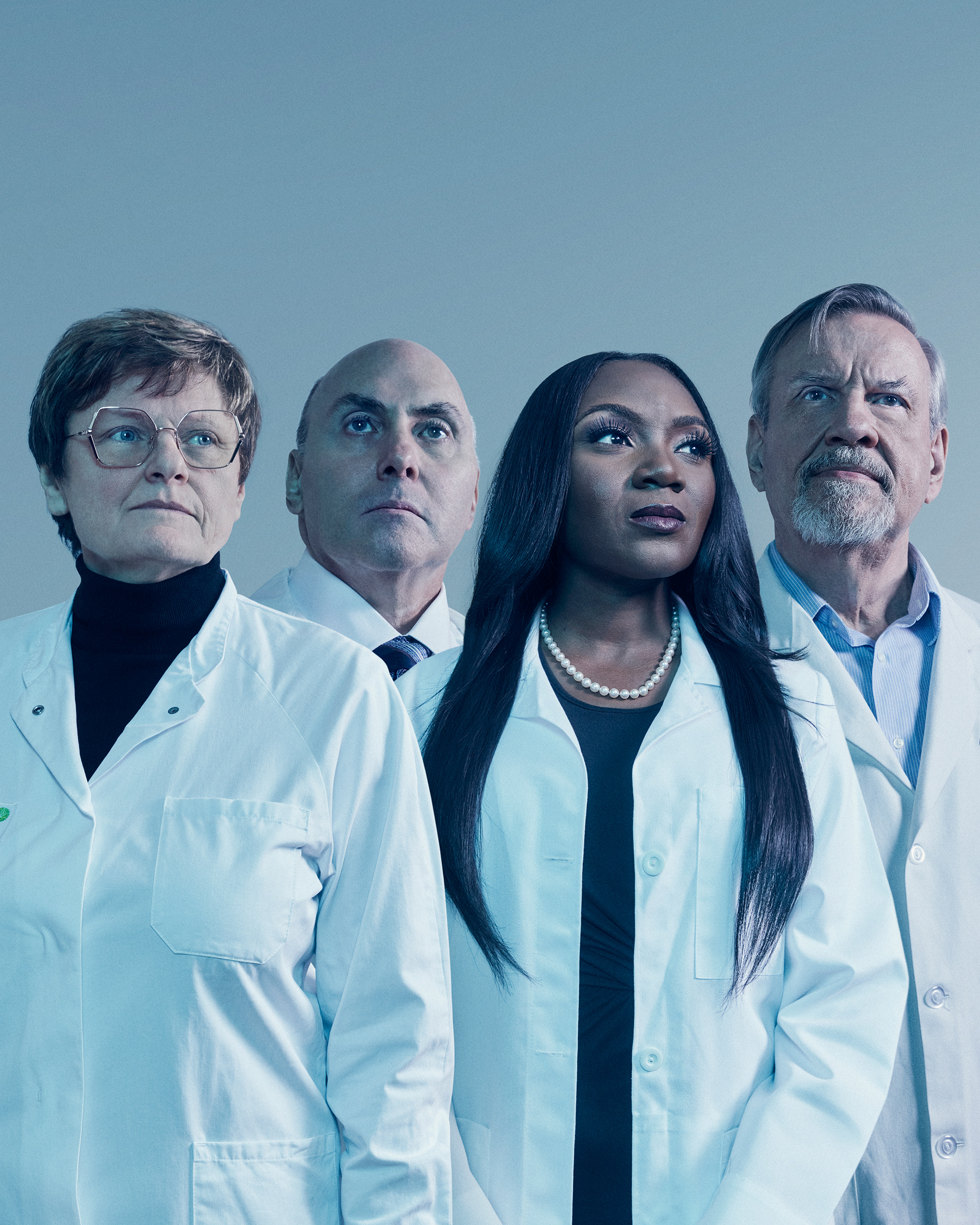 From left: Katalin Kariko, Drew Weissman, Kizzmekia Corbett and Barney Graham all played key roles in making COVID-19 vaccines  a reality