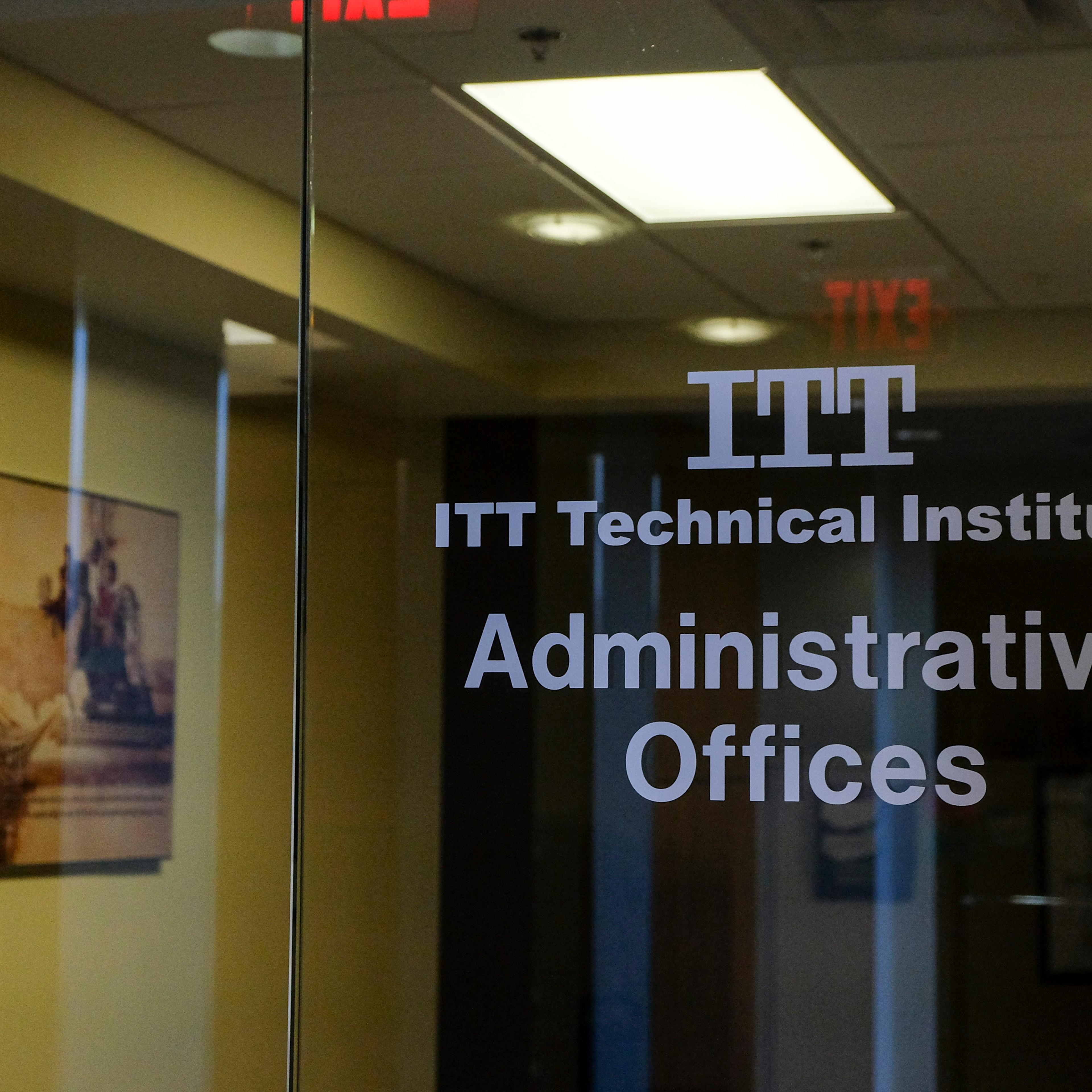 The Chantilly Campus of ITT Technical Institute sits closed and empty on Sept. 6, 2016.