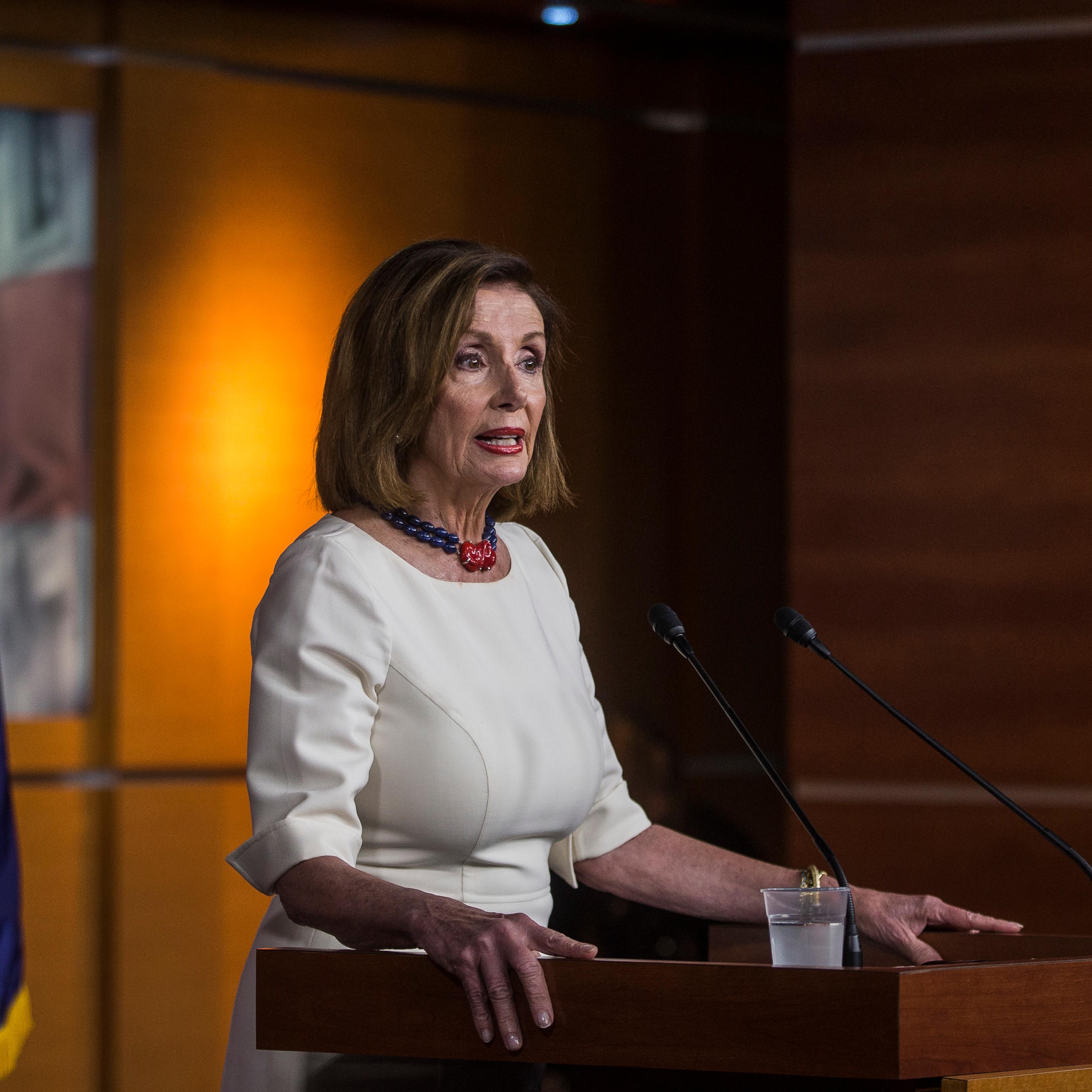 Speaker Nancy Pelosi Holds Weekly Press Conference