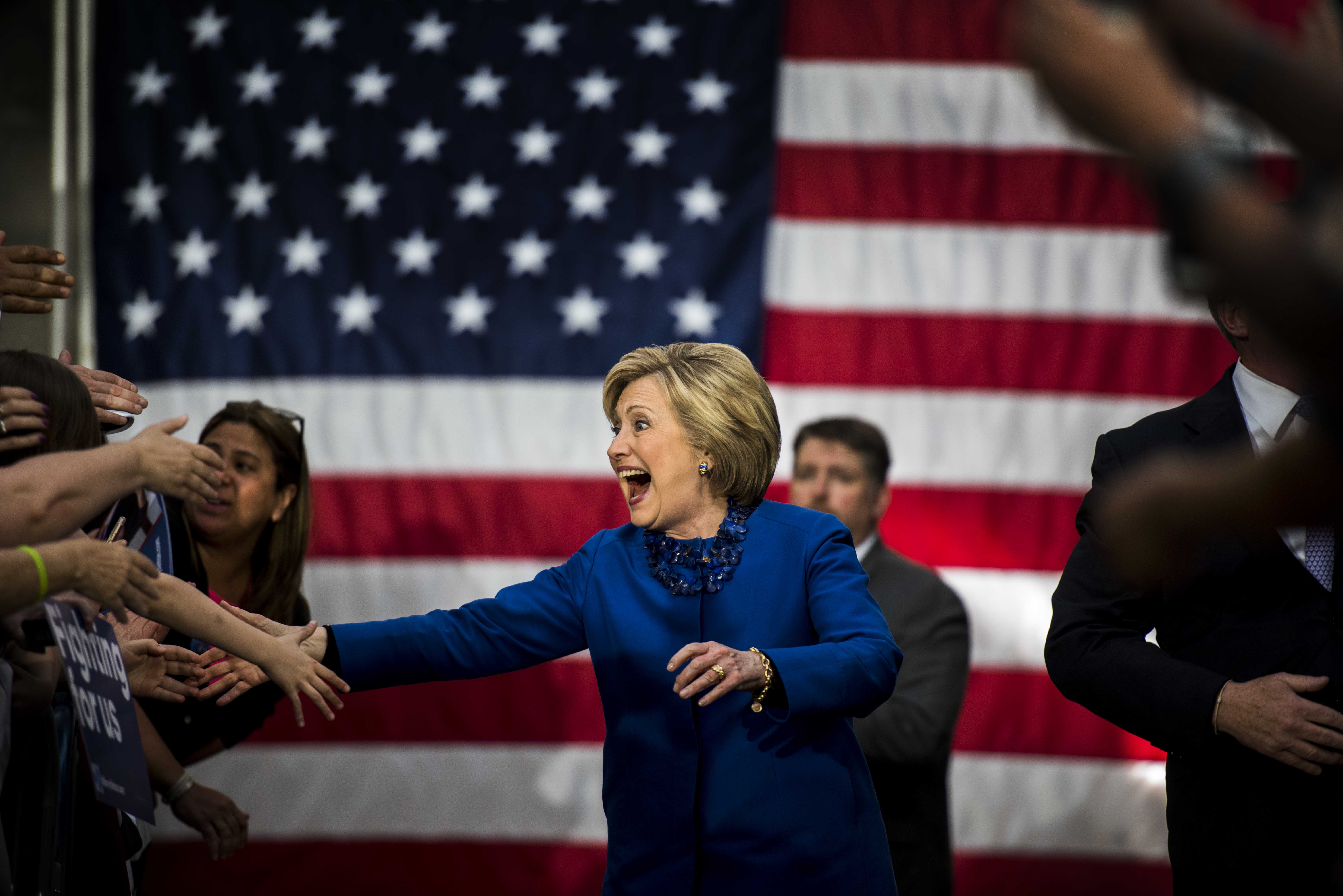 Former Secretary of State Hillary Clinton