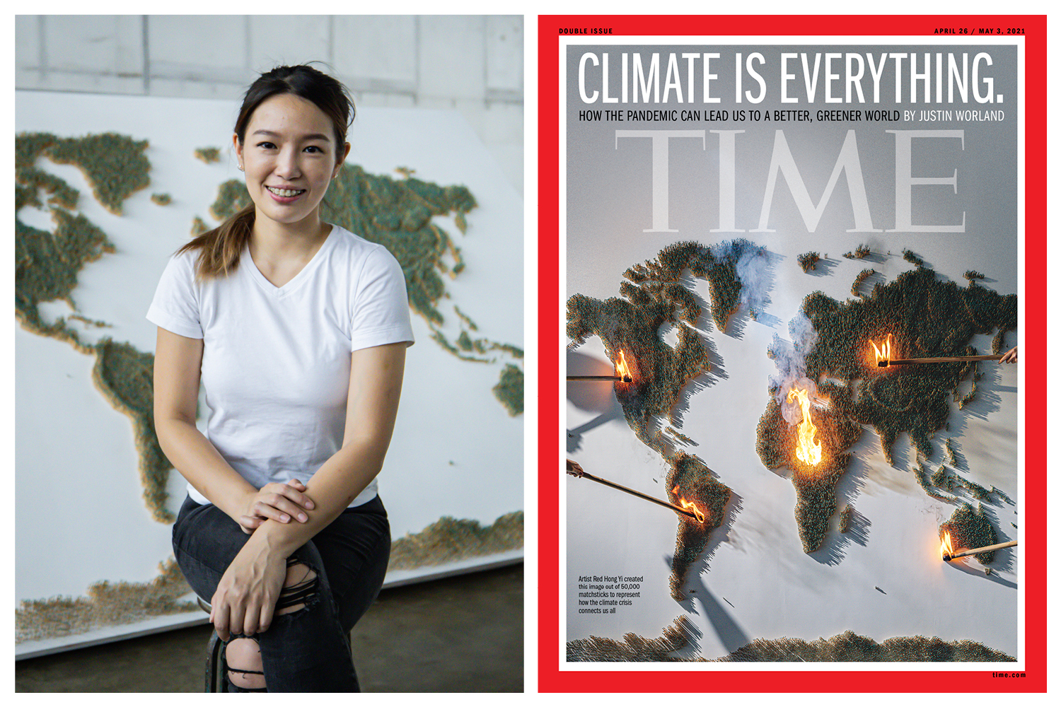 Red Hong Yi and TIME Climate is Everything cover