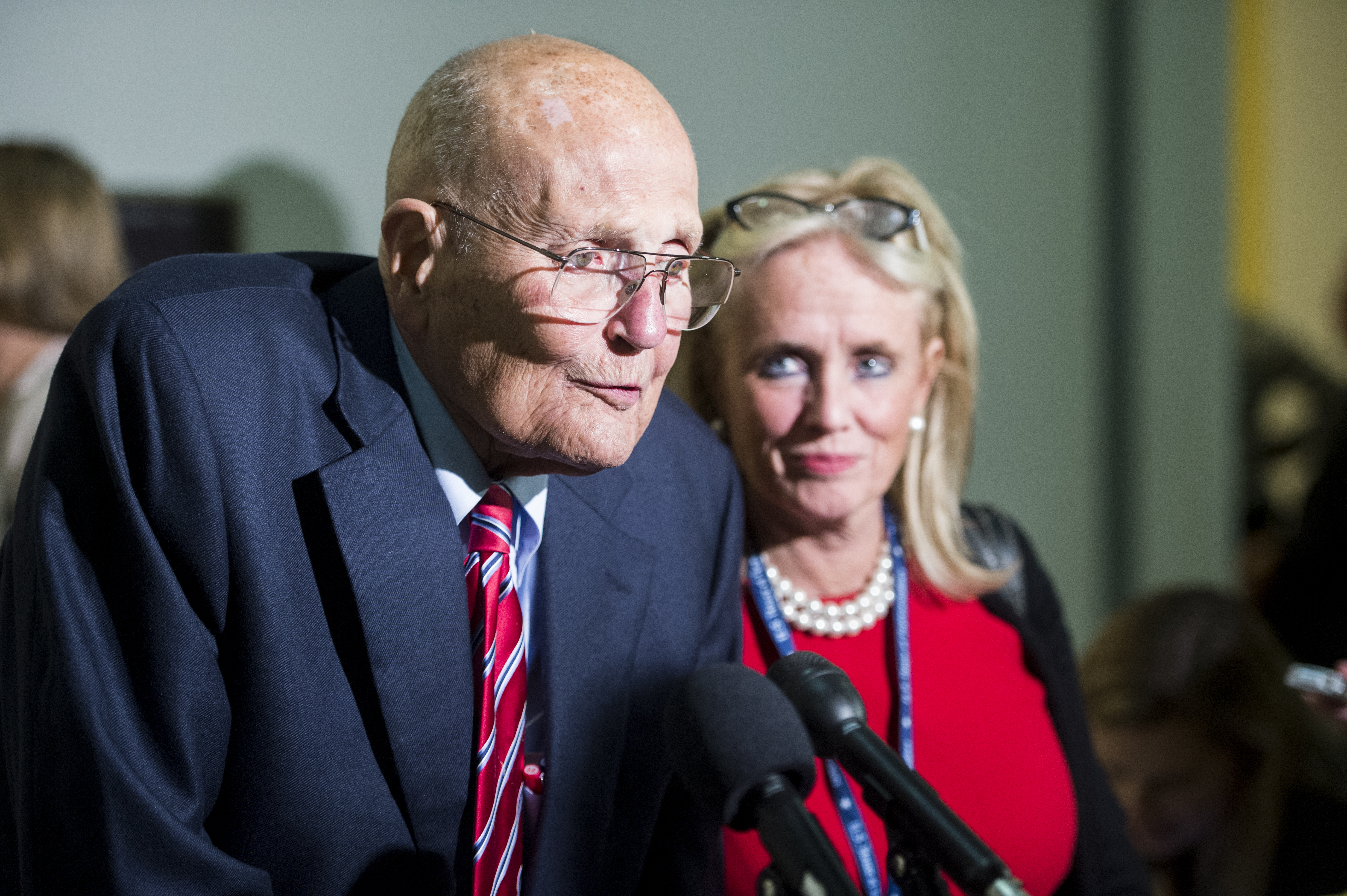 Rep. John Dingell and Rep.-elect Debbie Dingell