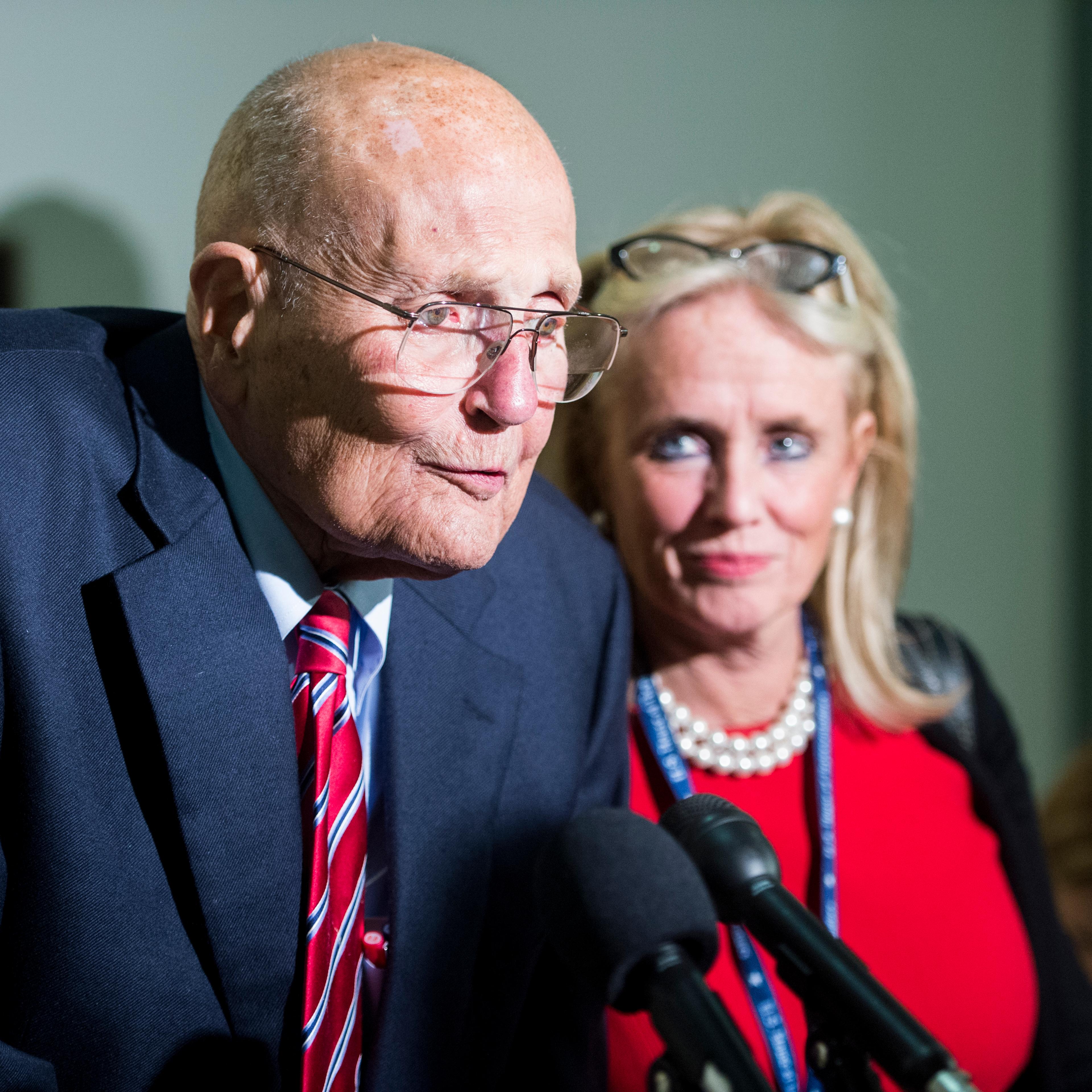 Rep. John Dingell and Rep.-elect Debbie Dingell