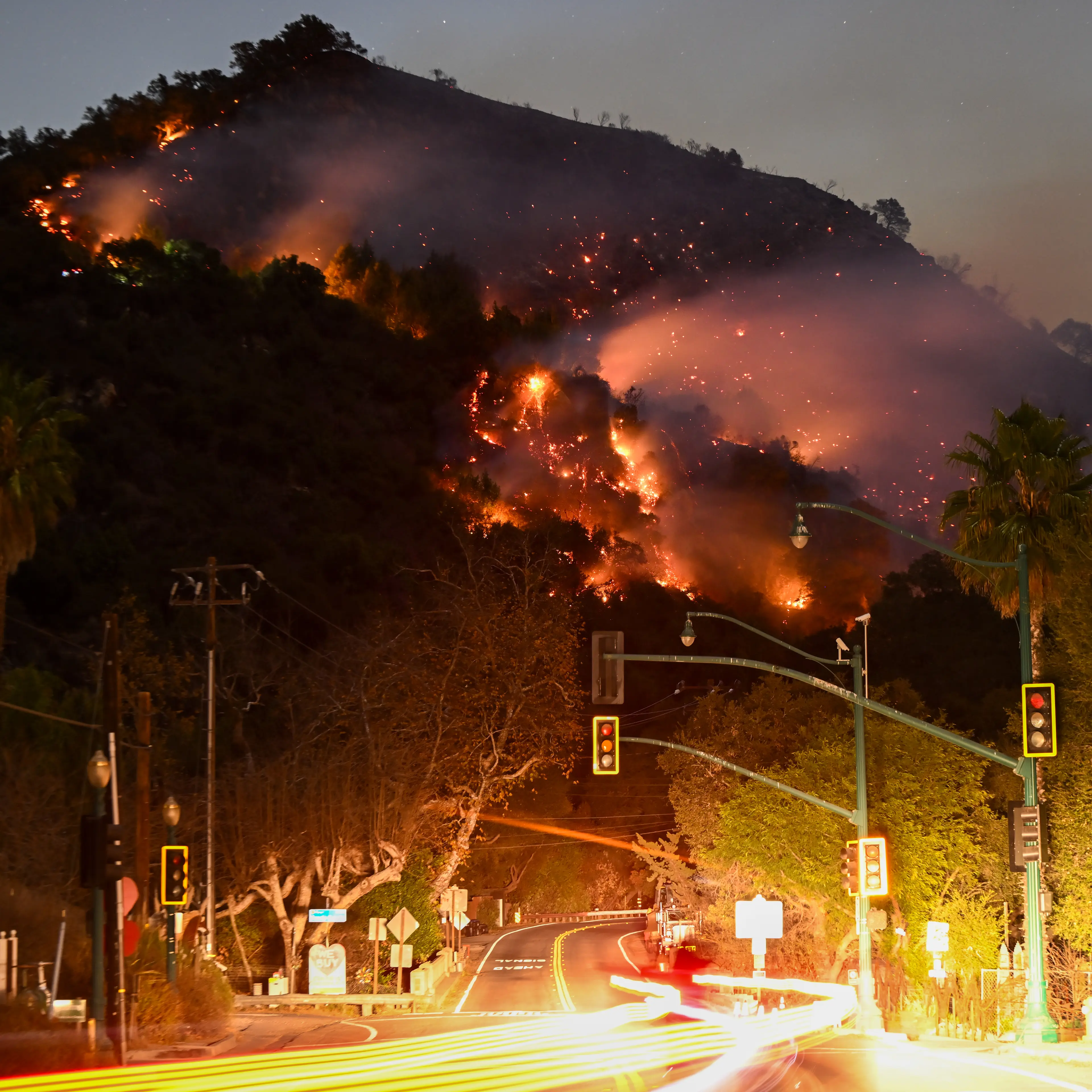 Eaton wildfire in Los Angeles