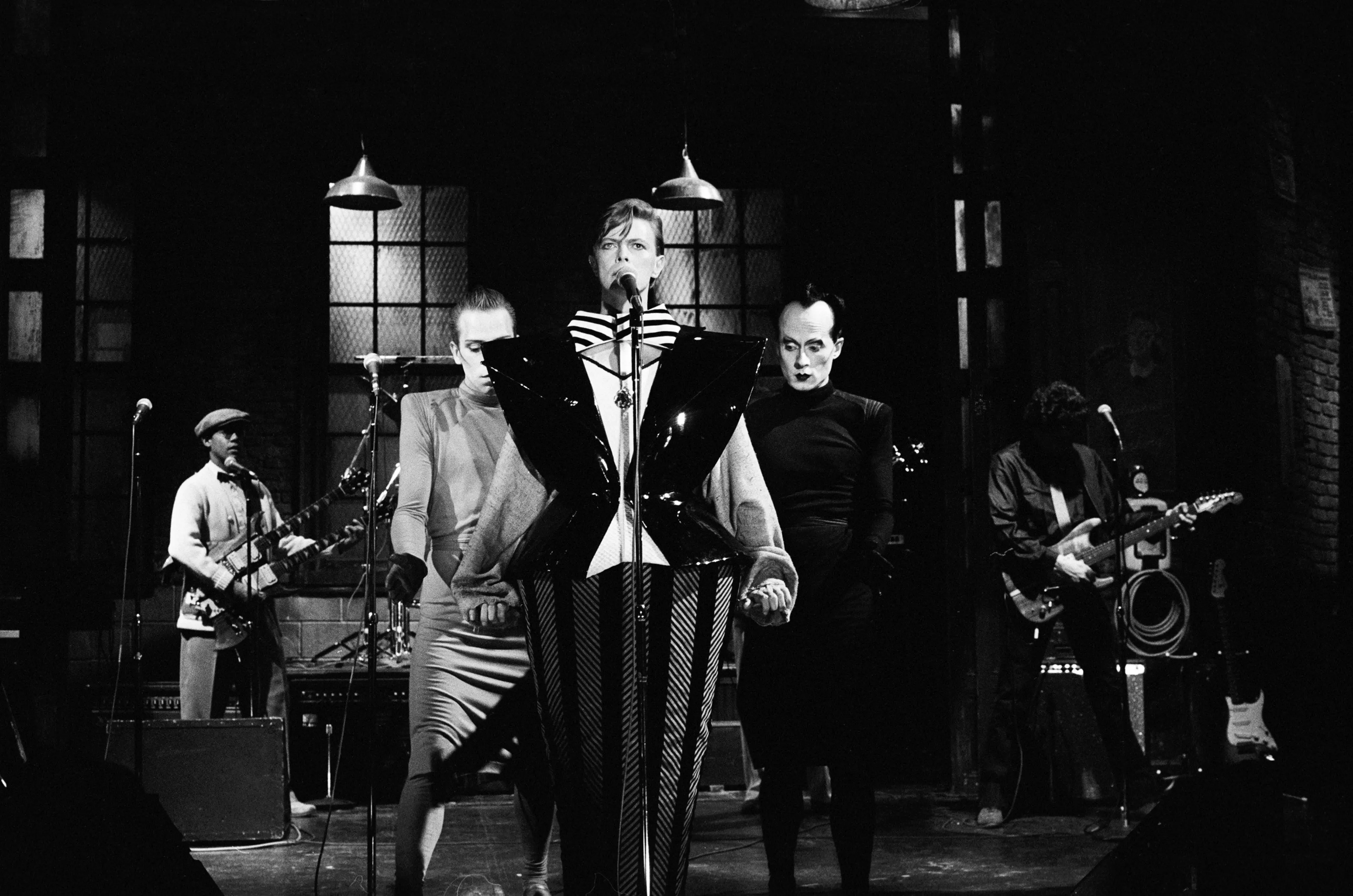 David Bowie performs on Saturday Night Live on Dec. 15, 1979 in New York City.