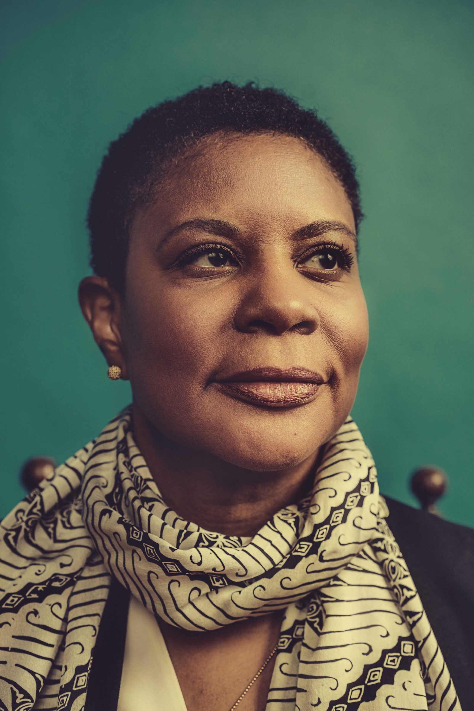 Dr. Alondra Nelson, Director of the White House Office of Science and Technology Policy (OSTP), at the Eisenhower Executive Office Building in Washington, DC, on April 21, 2022.