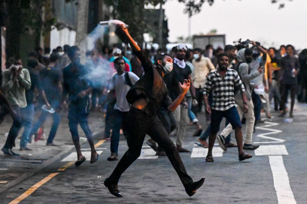 SRI LANKA-POLITICS-ECONOMY-PROTEST