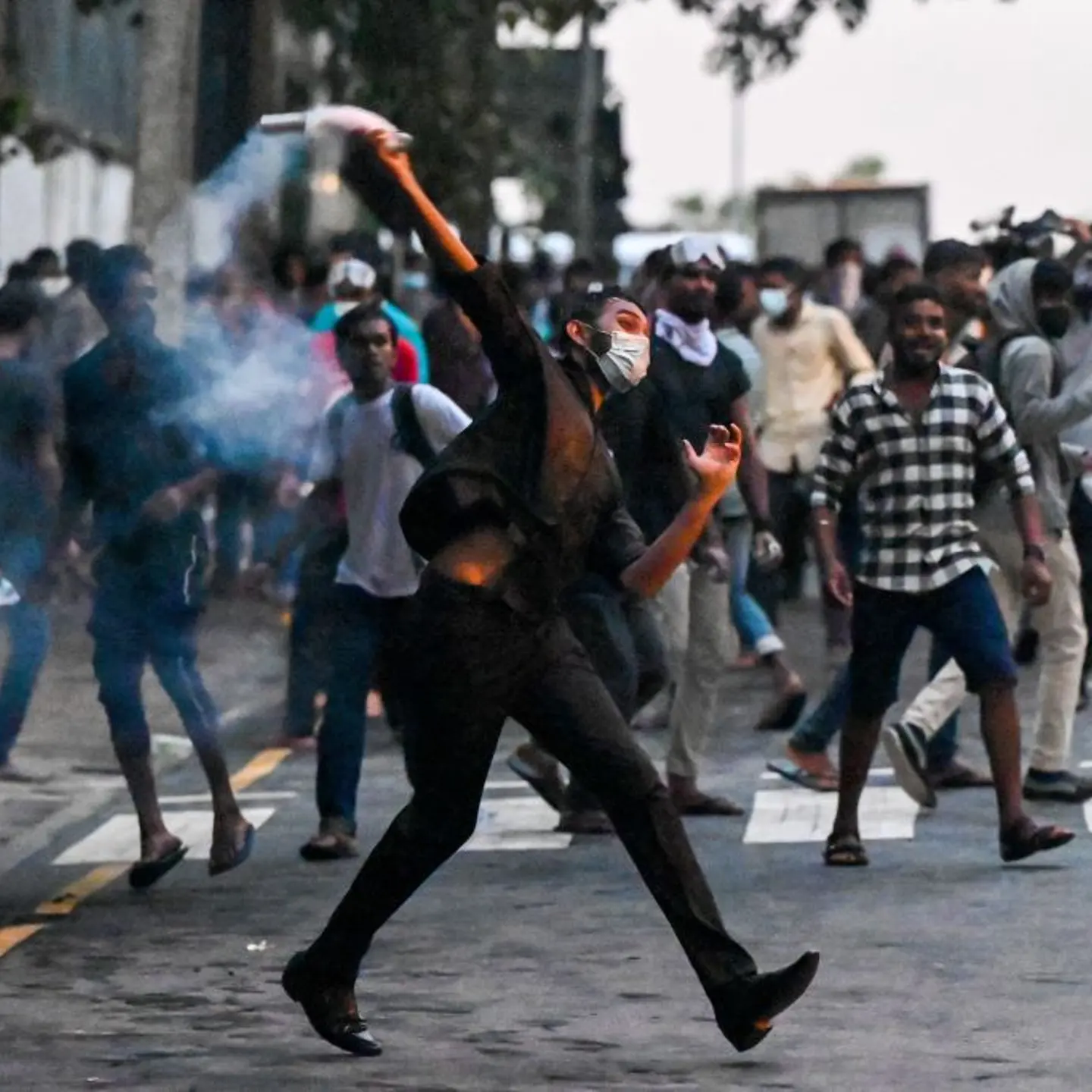SRI LANKA-POLITICS-ECONOMY-PROTEST
