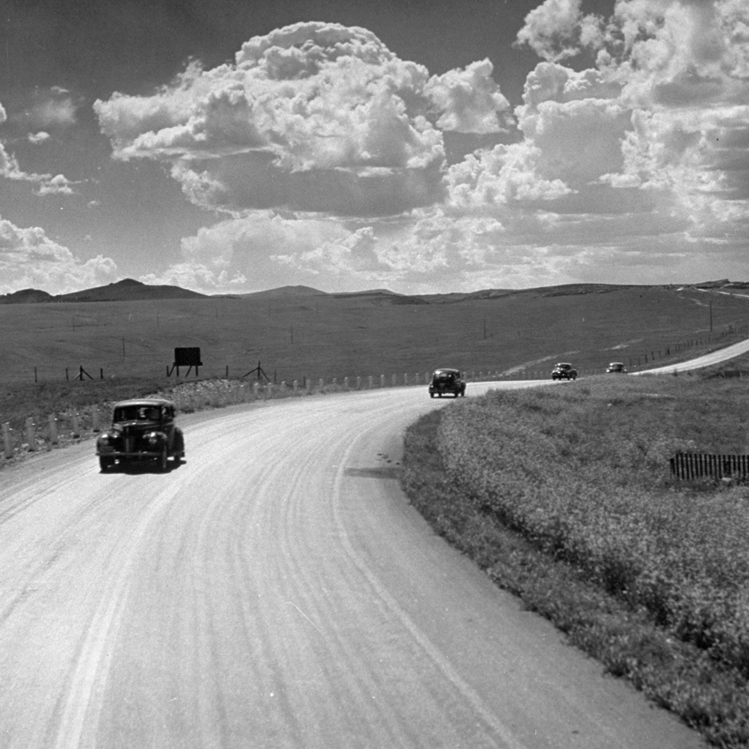 Route 30 Nebraska, USA, 1948.
