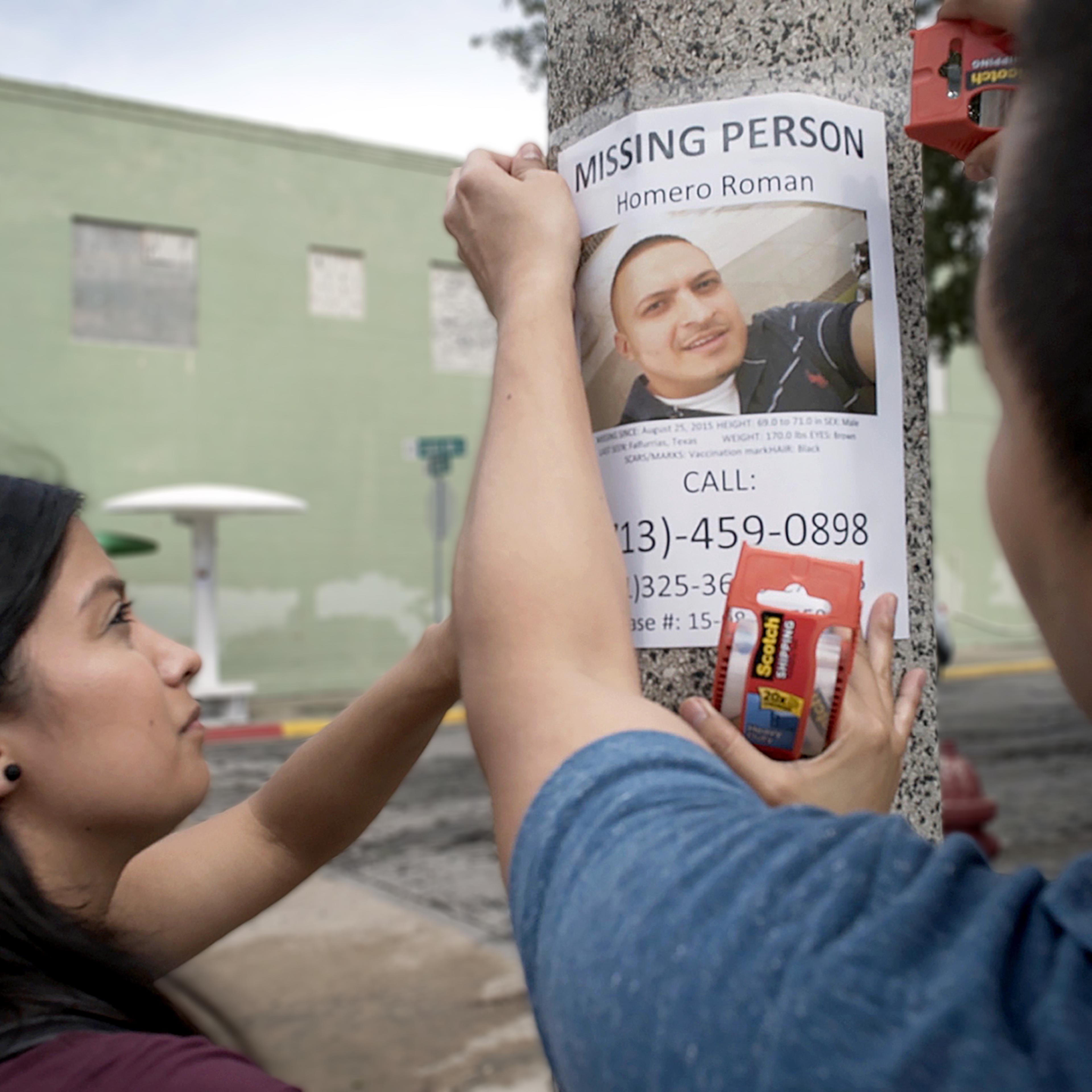 Homero Román Gómez has been missing since 2015. His family's search is documented in the new film Missing in Brooks County.