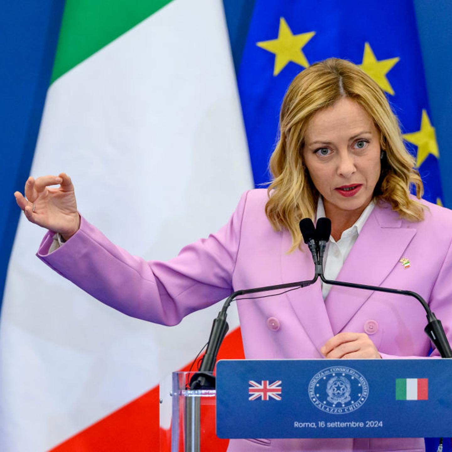 British PM Keir Starmer Visits Italy
