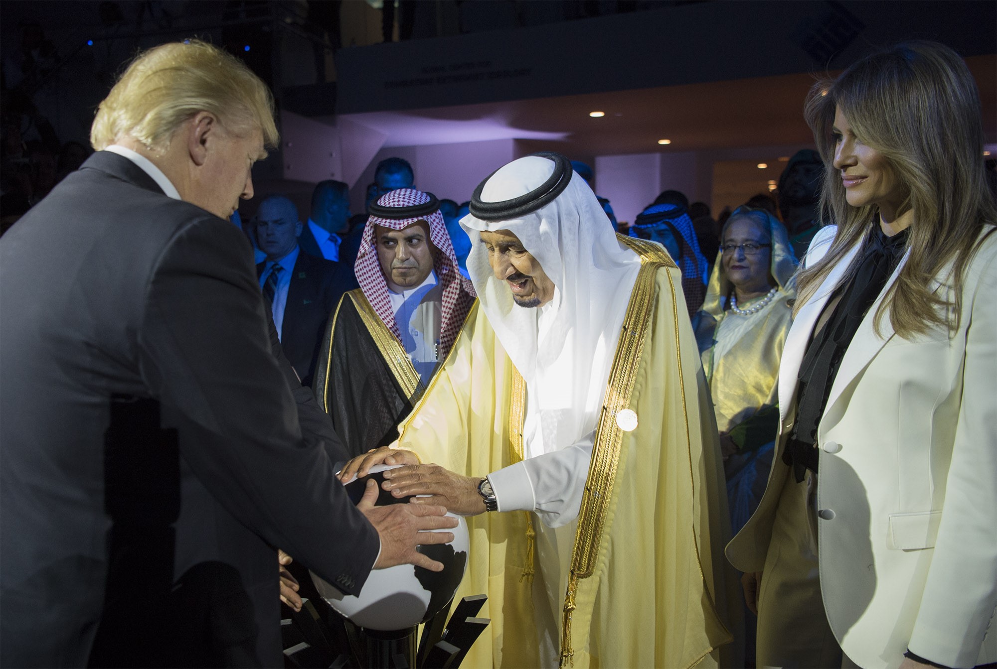 US President Trump in Saudi Arabia