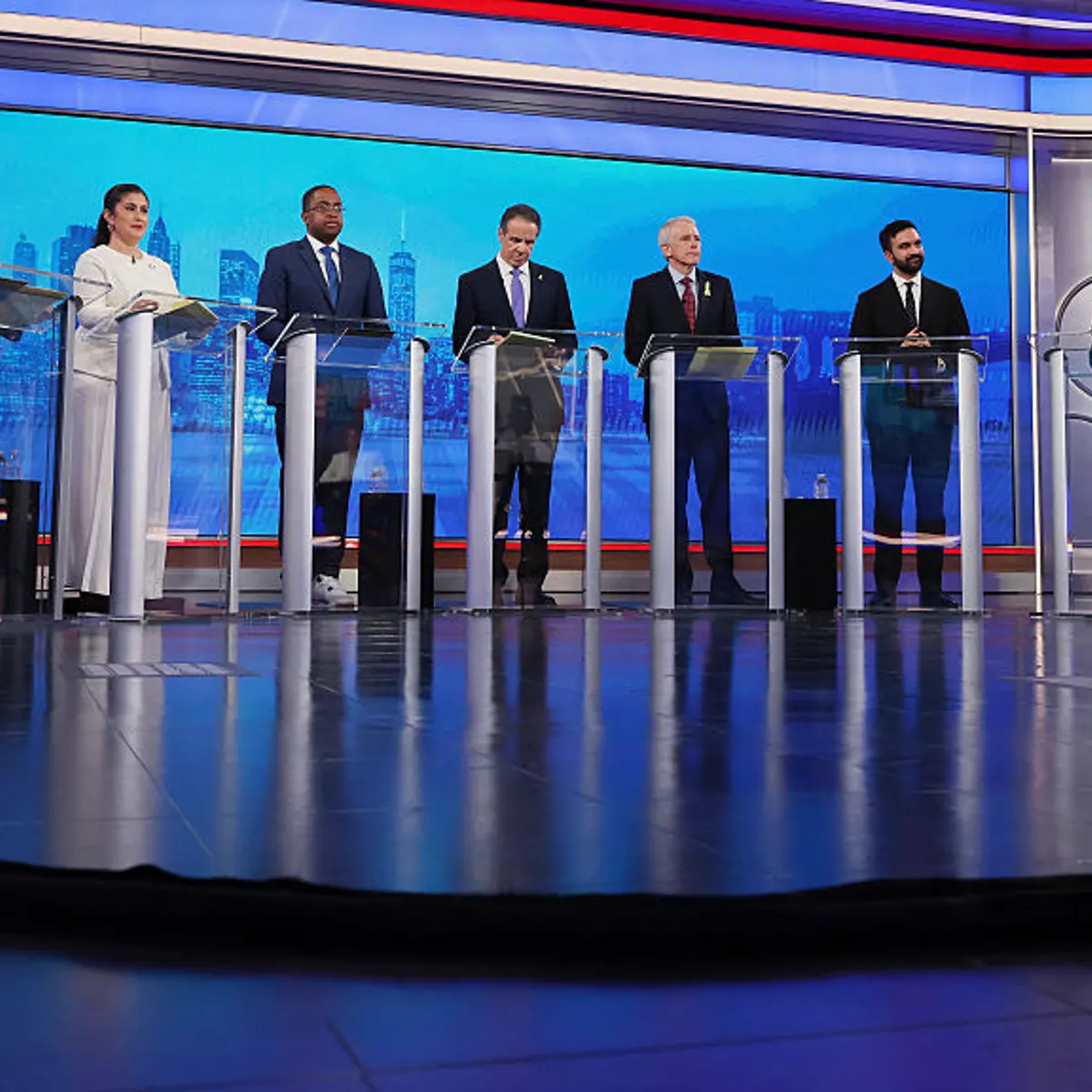 Candidates Participate In The New York City Democratic Mayoral Primary Debate
