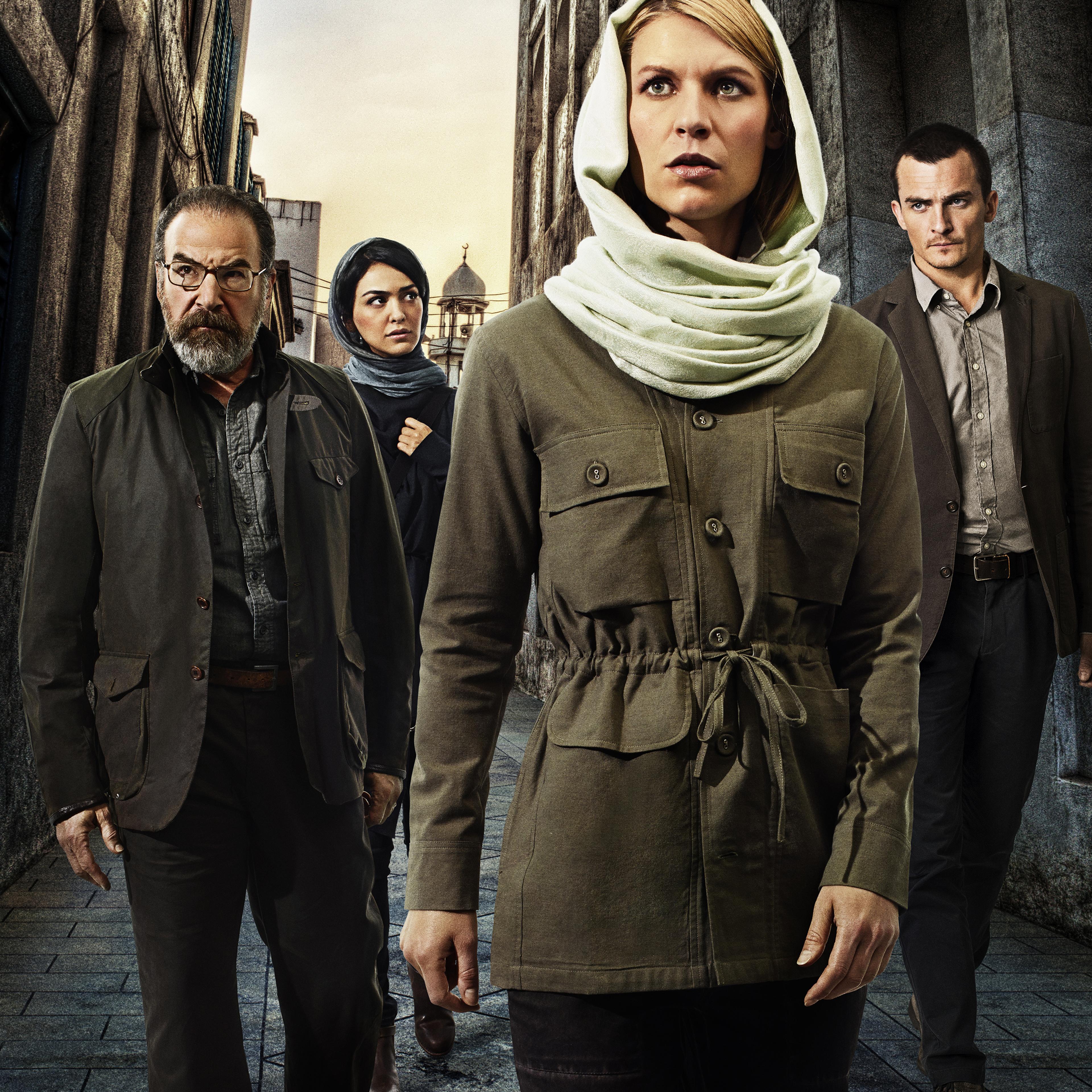 Claire Danes as Carrie Mathison in Homeland.