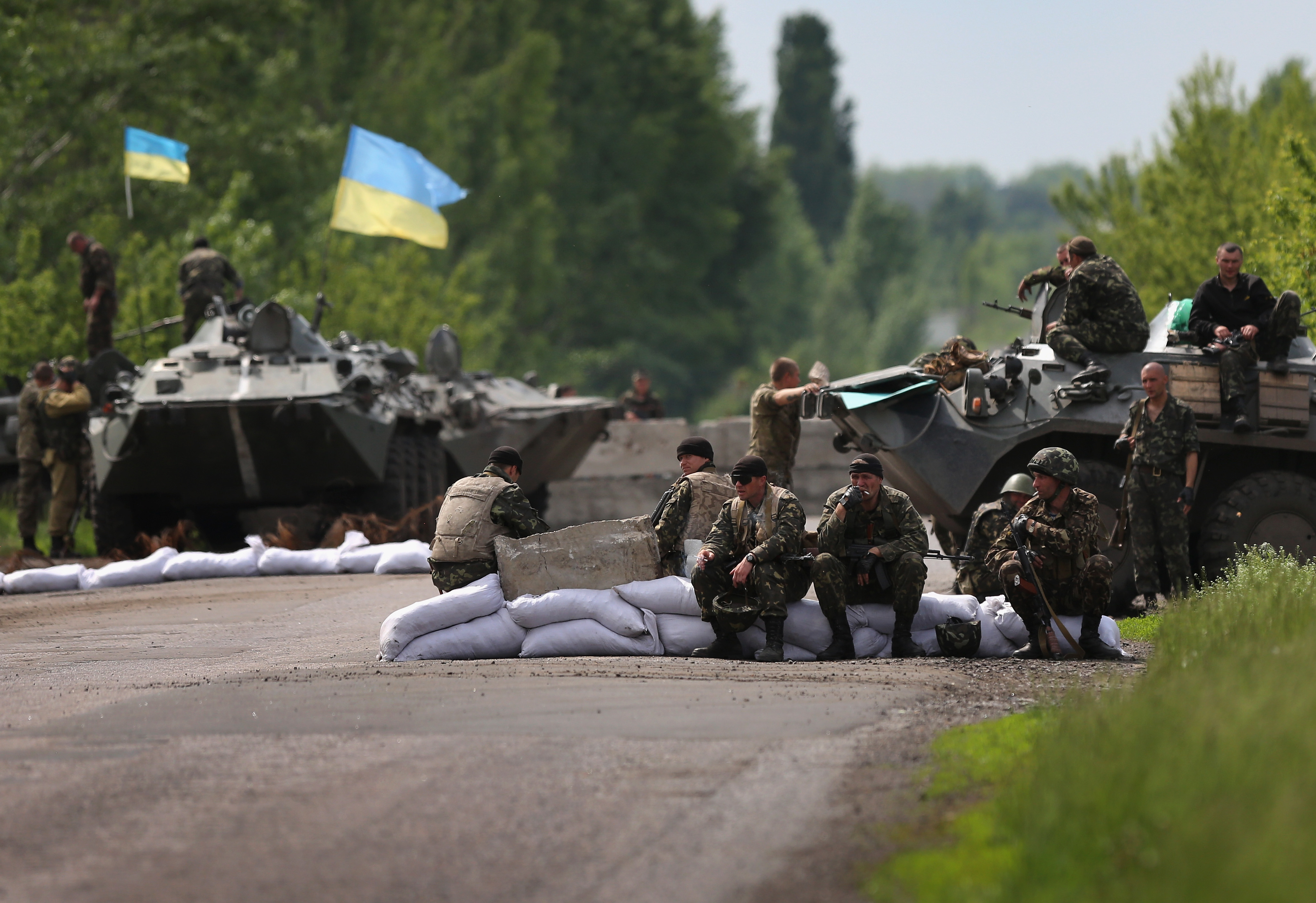 Crisis Continues In Eastern Ukraine
