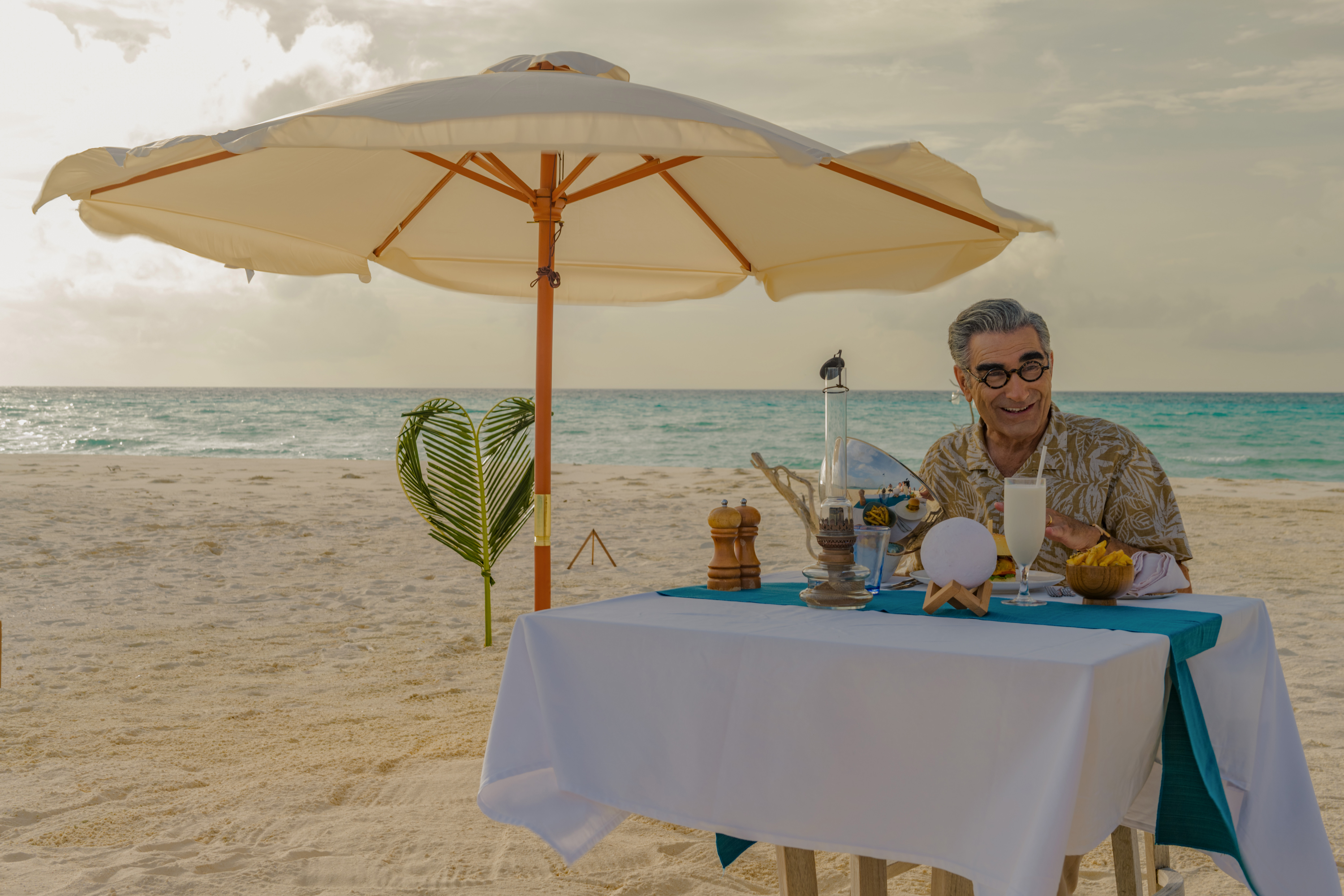 Eugene Levy in <i>The Reluctant Traveler</i>