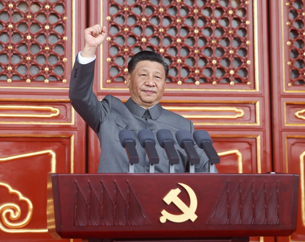 CHINA-BEIJING-CPC CENTENARY-GRAND GATHERING-XI JINPING (CN)