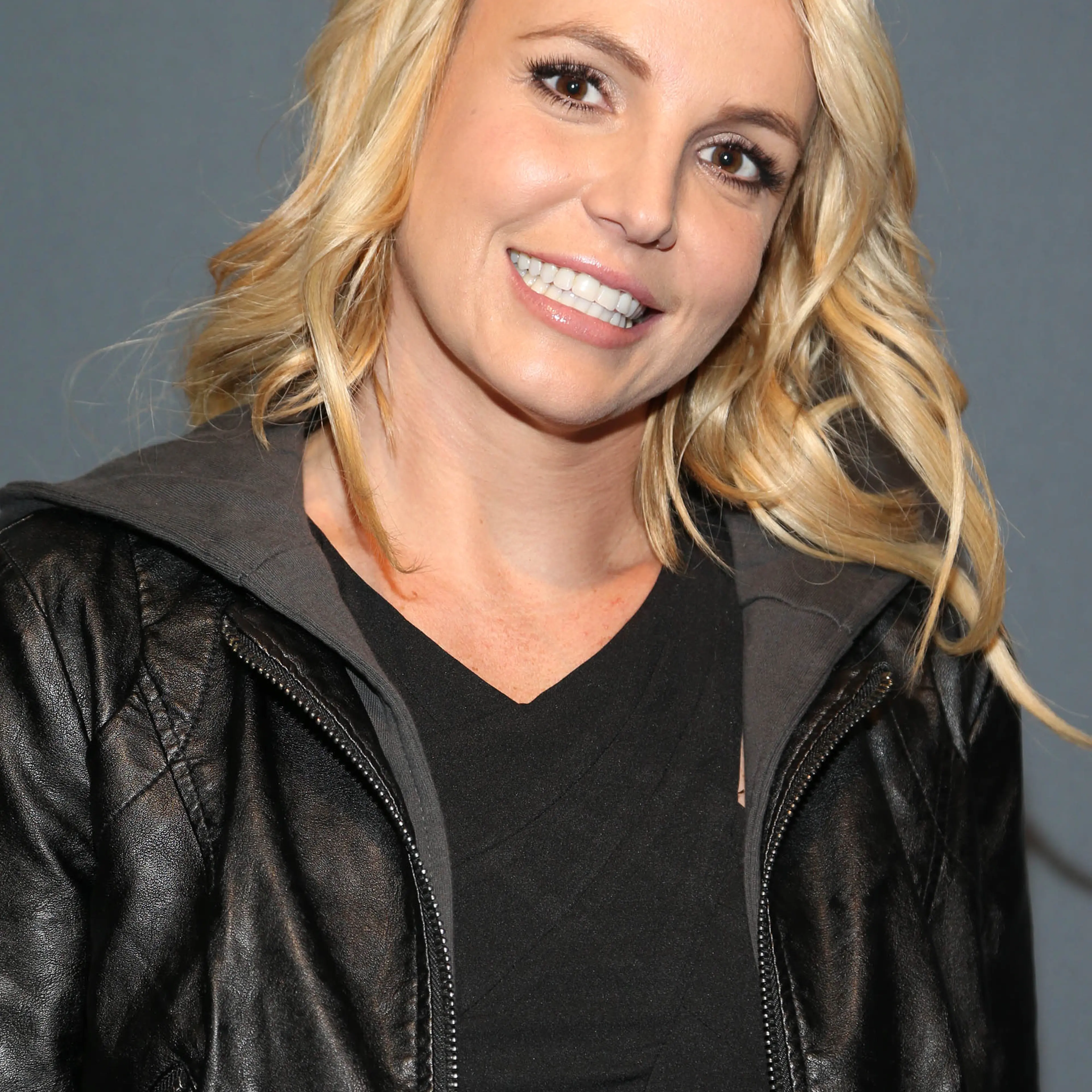 Britney Spears arrives at the Super Bowl XLIX red carpet on Feb. 1, 2015 in Glendale, Ariz.
