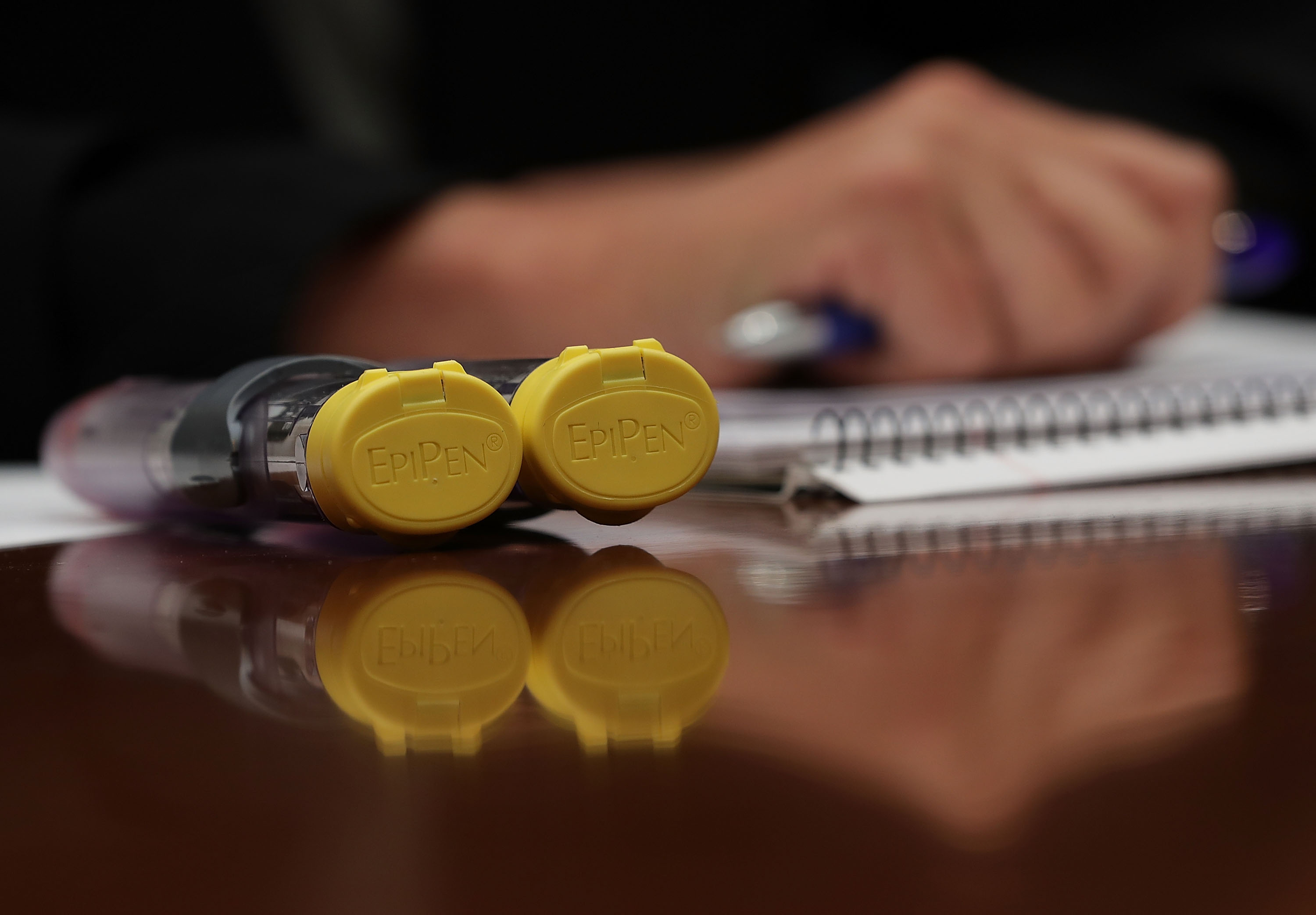 An EpiPen two-pack