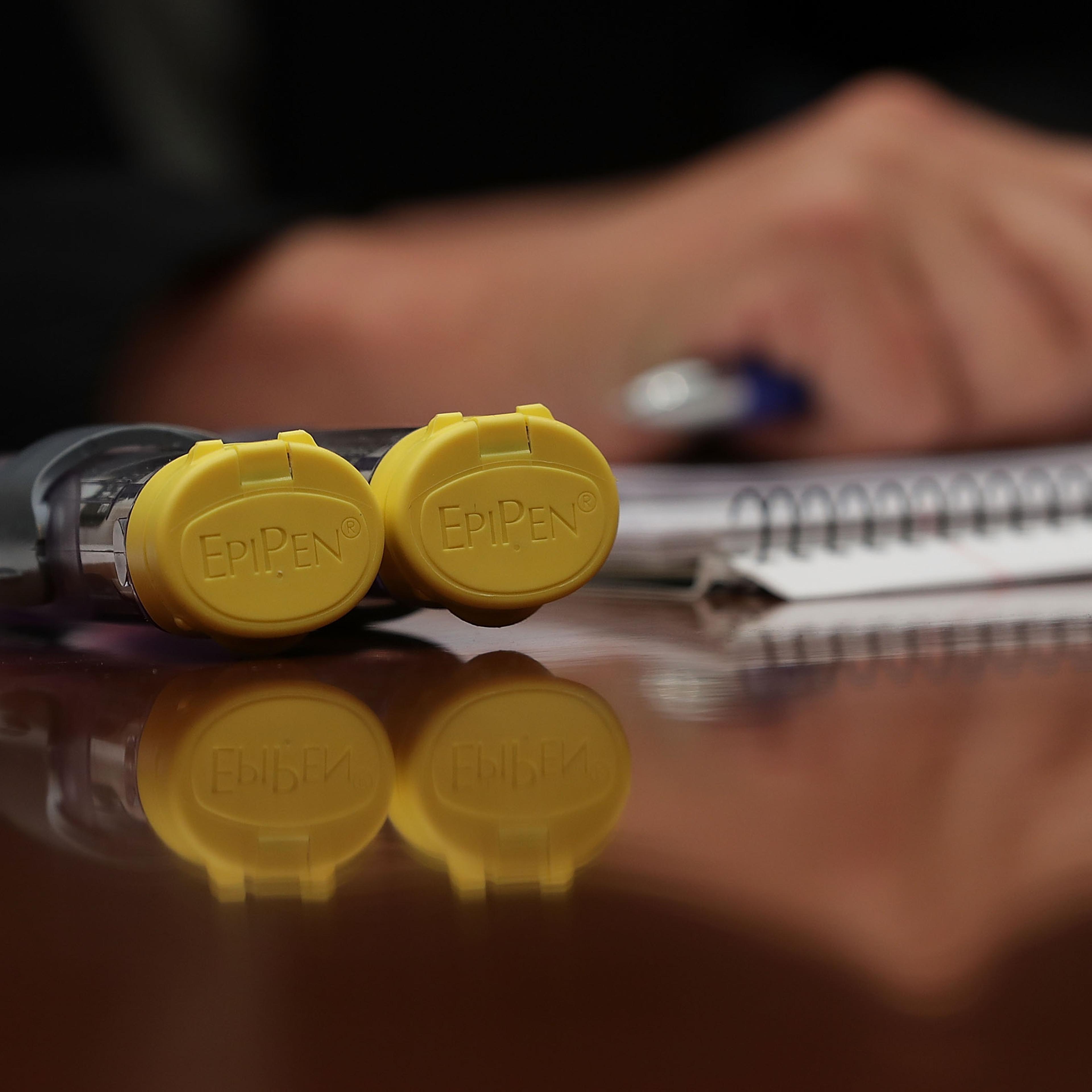 An EpiPen two-pack