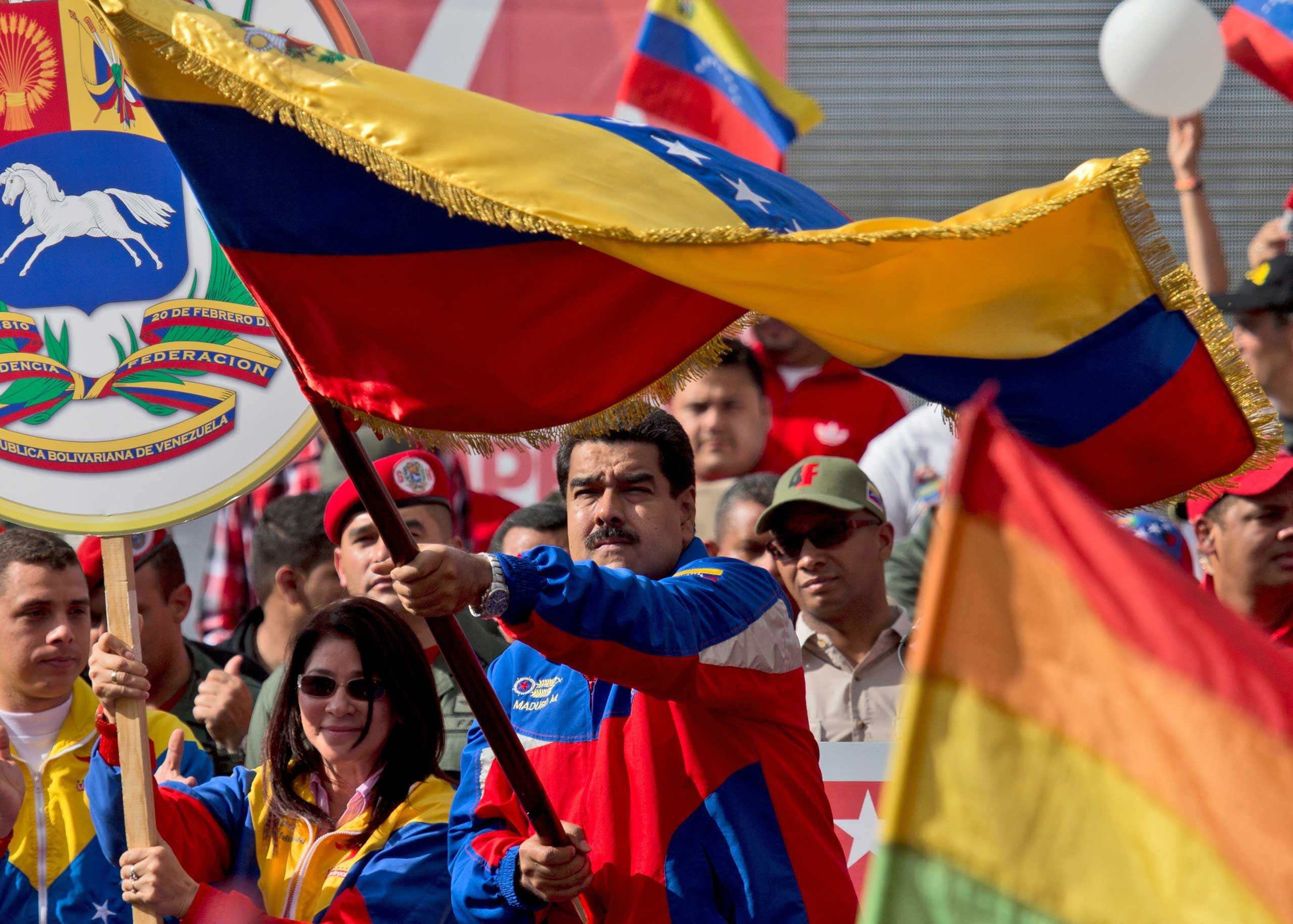 Nicolas Maduro, Cilia Flores