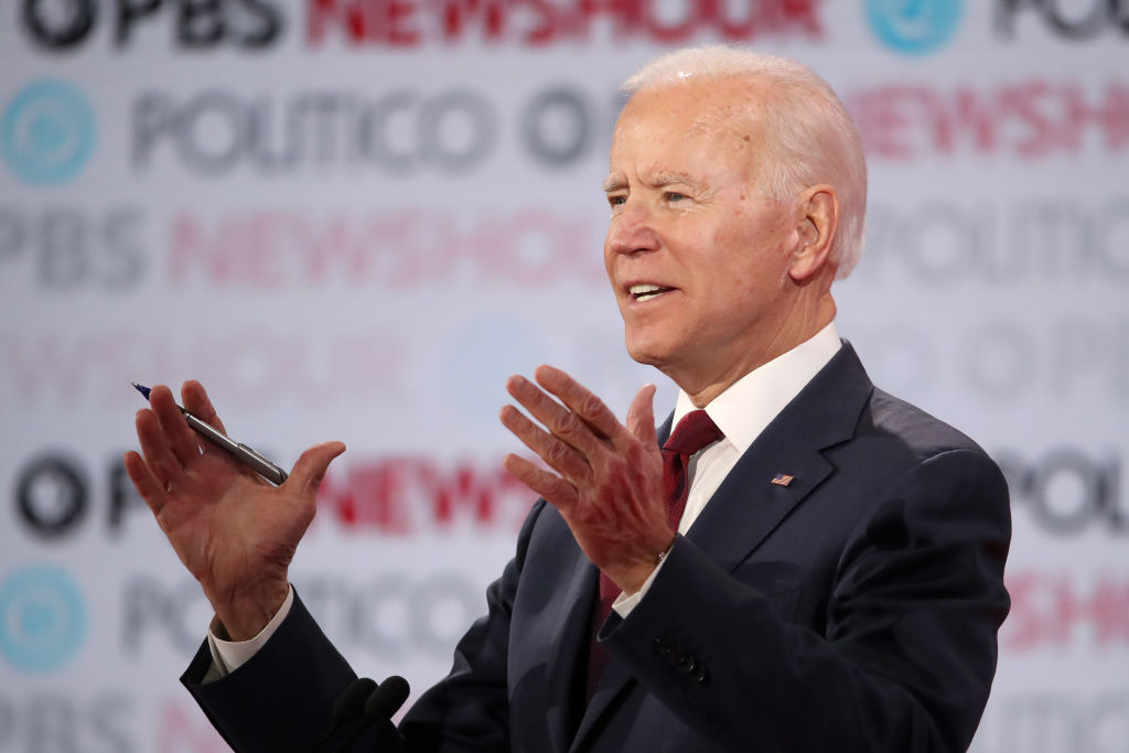 sanders biden stuttering