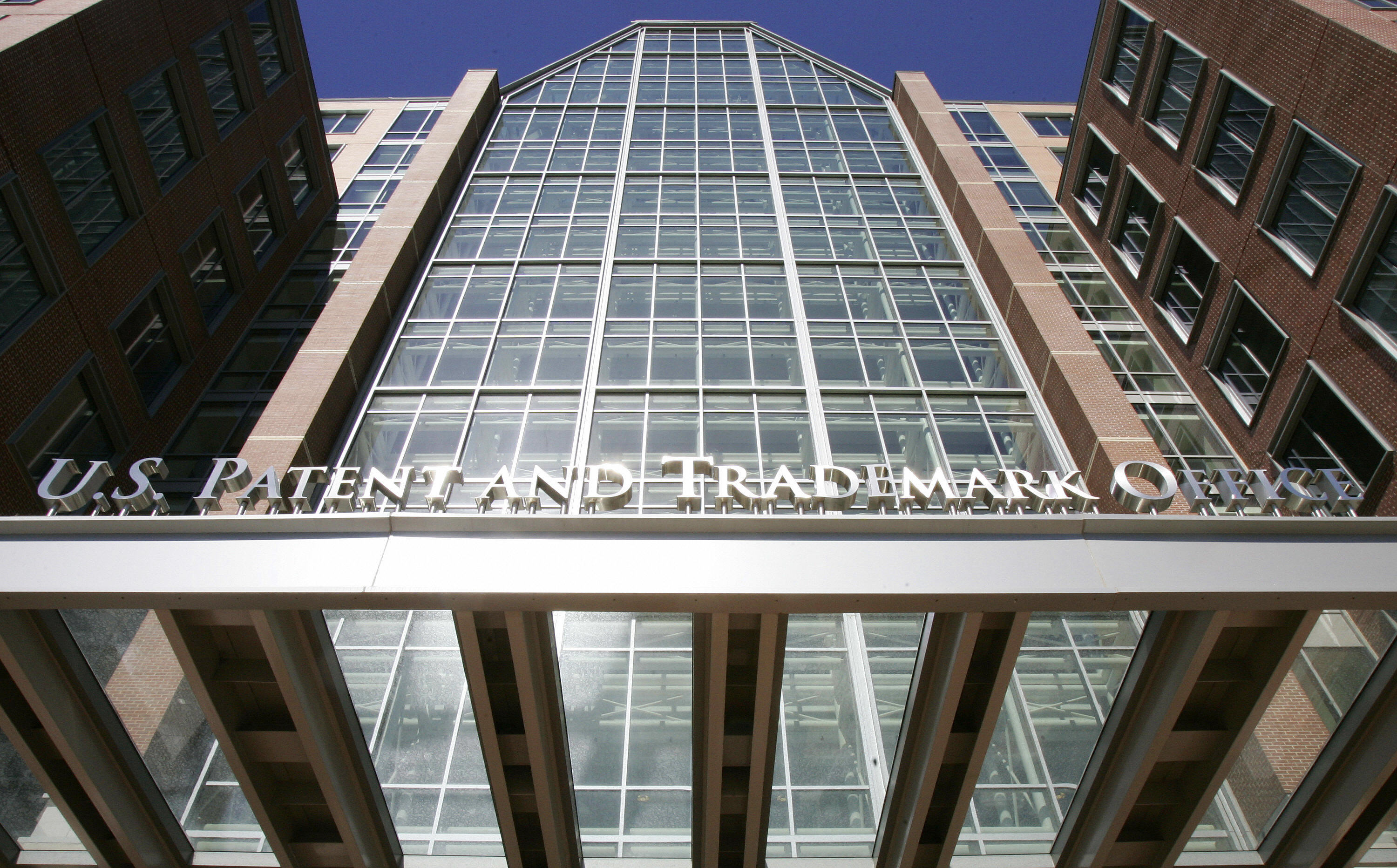 The US Patent and Trademark Office is sh