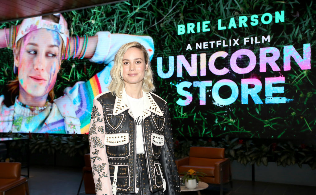 Brie Larson attends "Unicorn Store" Screening and Q&A at NETFLIX on March 26, 2019 in Los Angeles, California