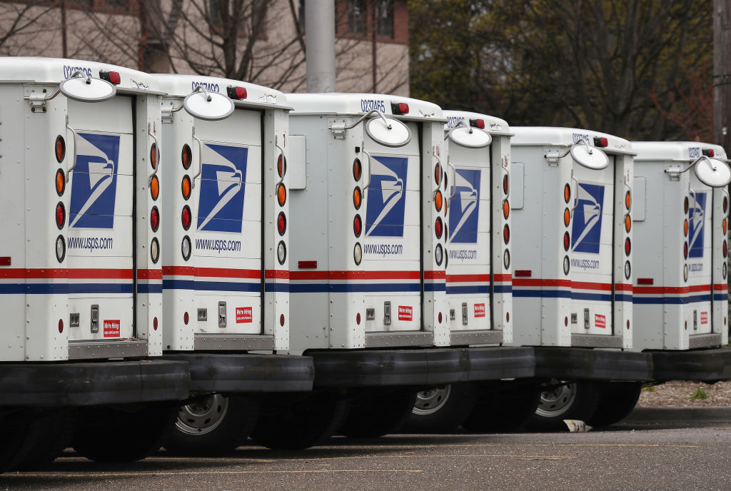 U.S. Postal Service trucks go electric