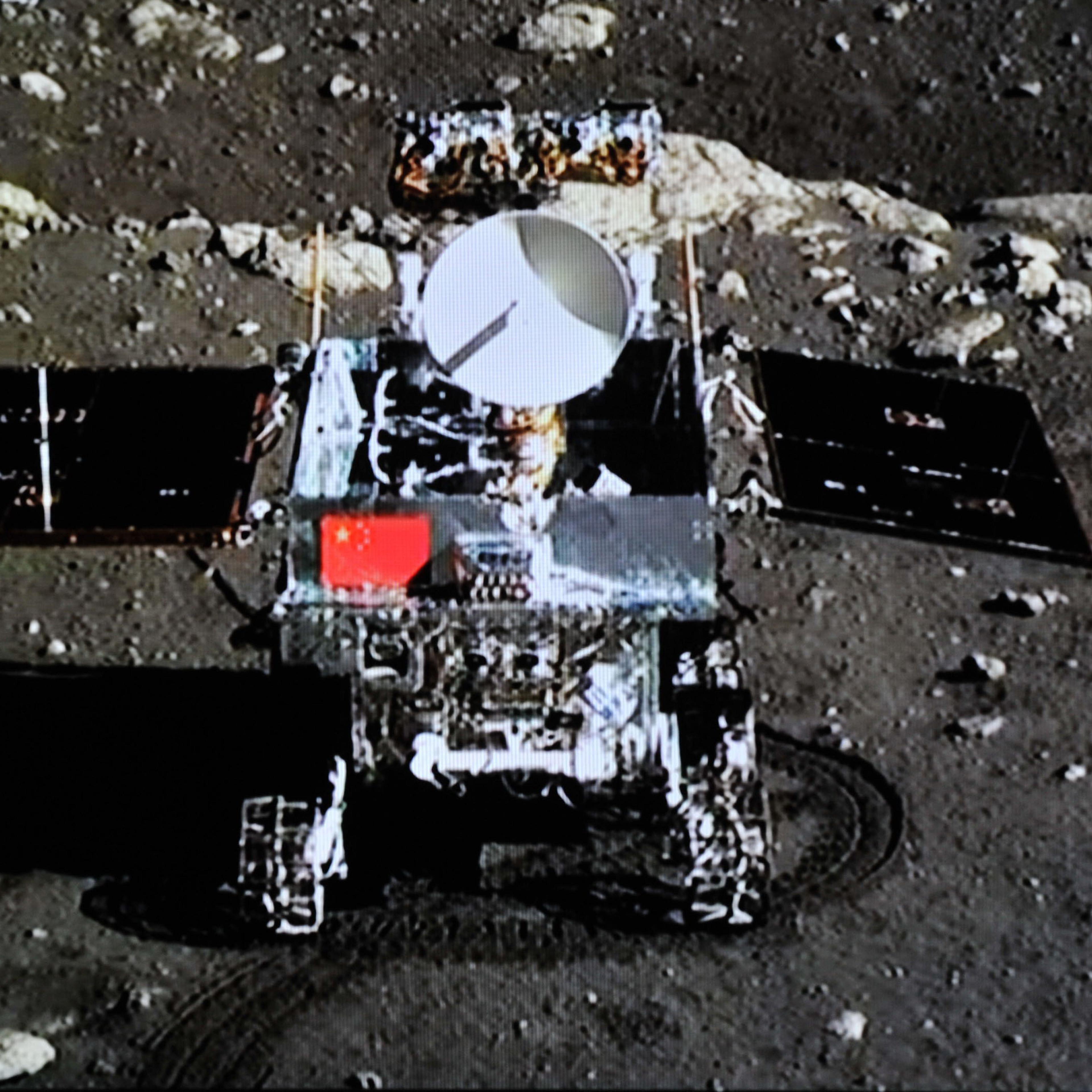 Chinas first moon rover awake but still malfunctioning