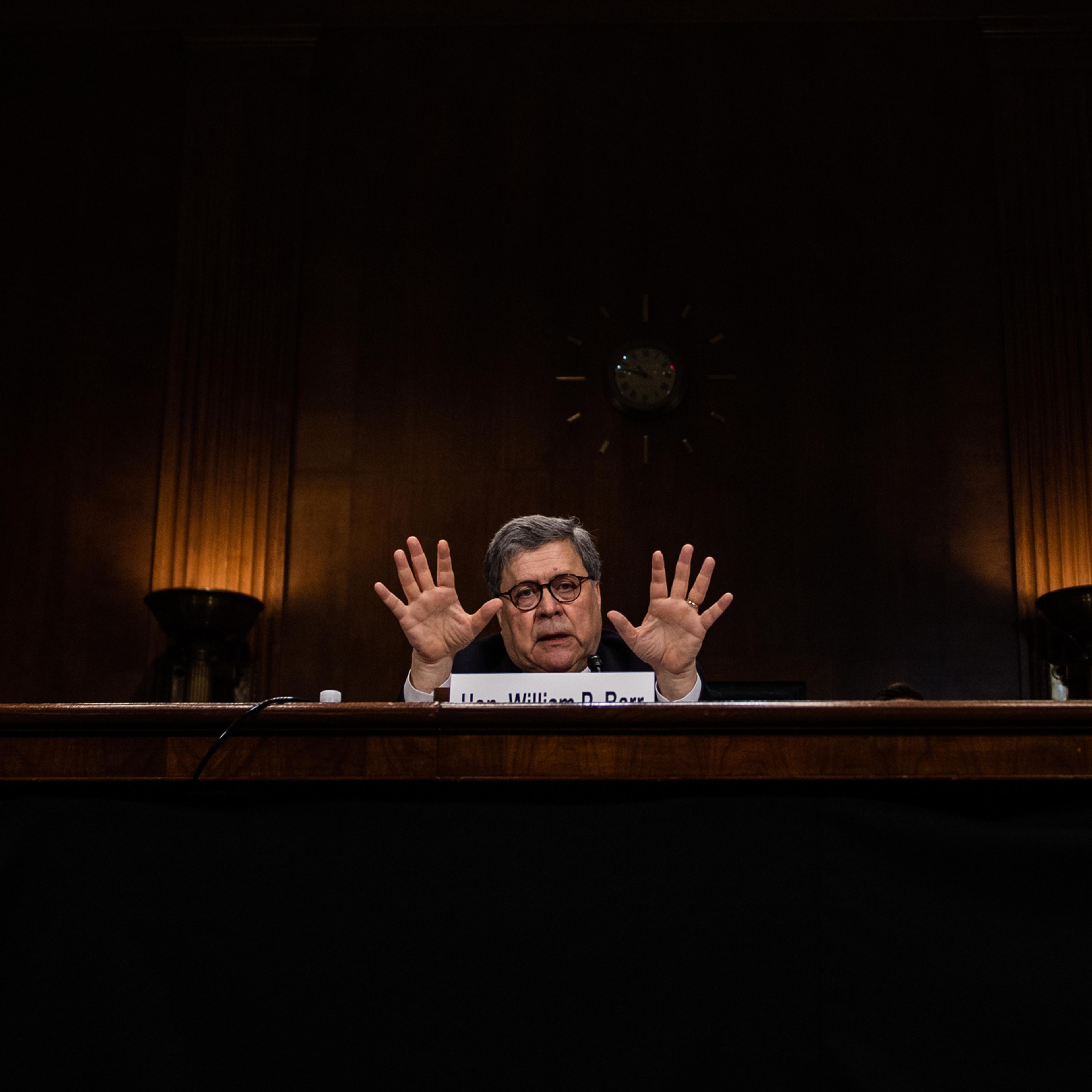William Barr Contempt Mueller Report