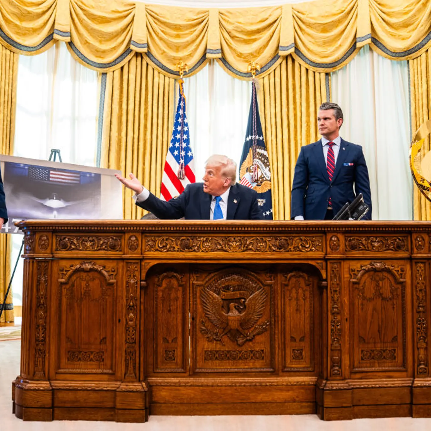President Donald Trump F-47