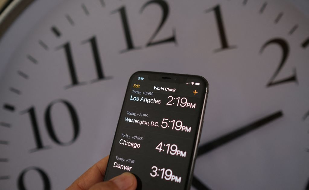 US-POLITICS-CONGRESS-CLOCKS