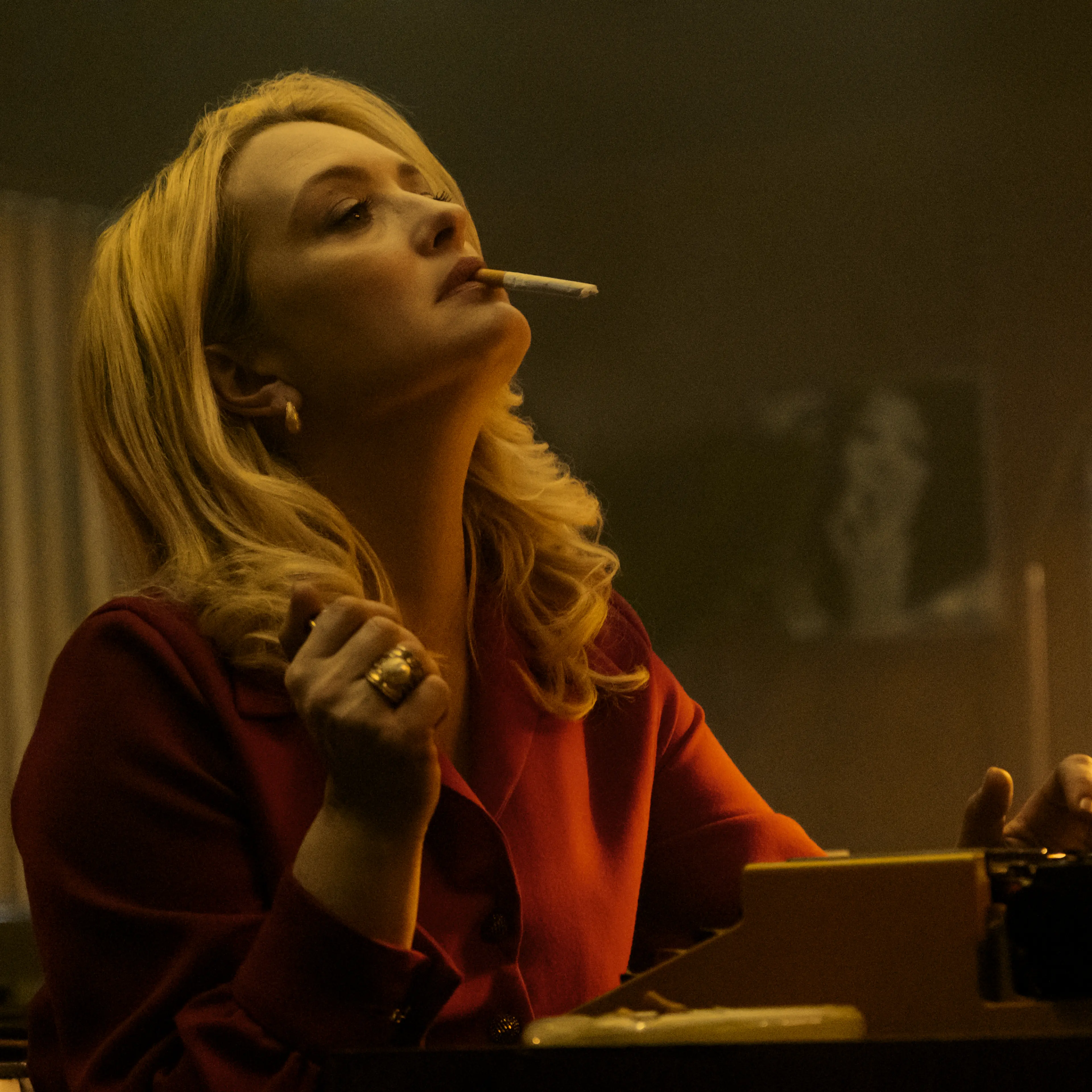 Carolina Crescentini as Adelina Tattilo in Mrs. Playmen on Netflix