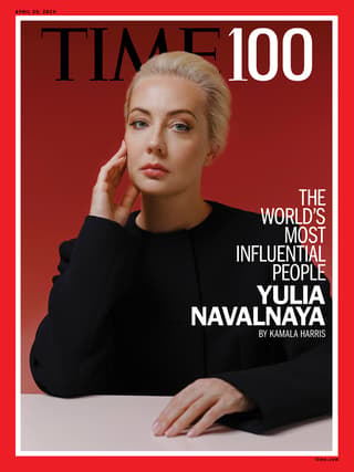 TIME 100 Yulia Navalnaya Cover