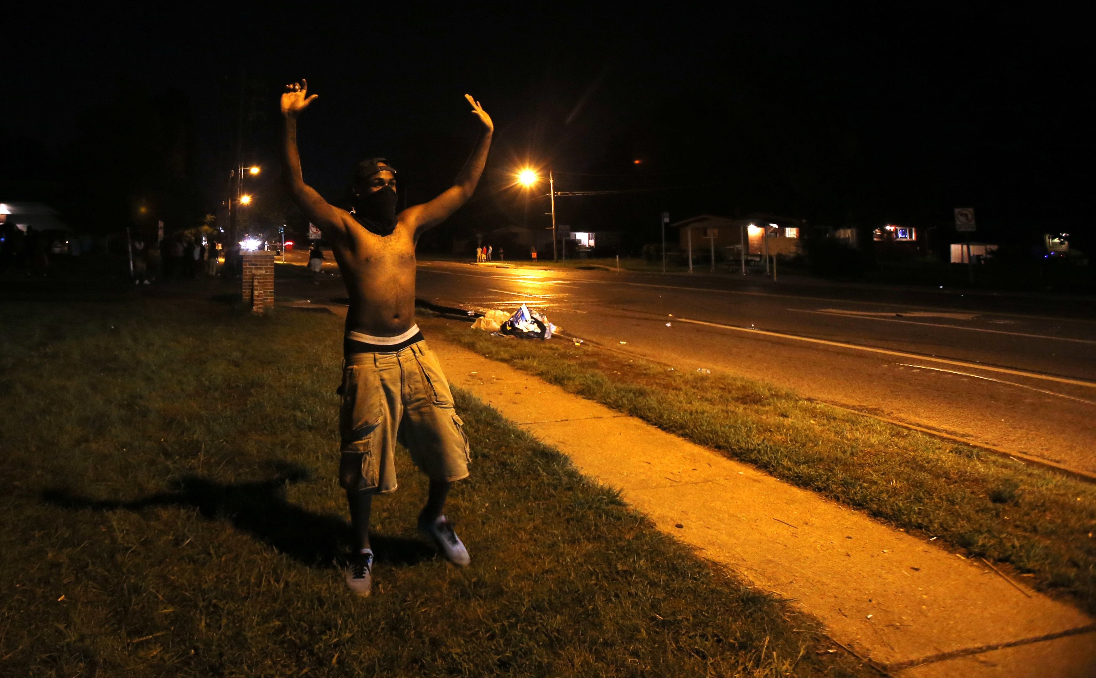 Ferguson St. Louis Missouri Police Shooting Riots Protests