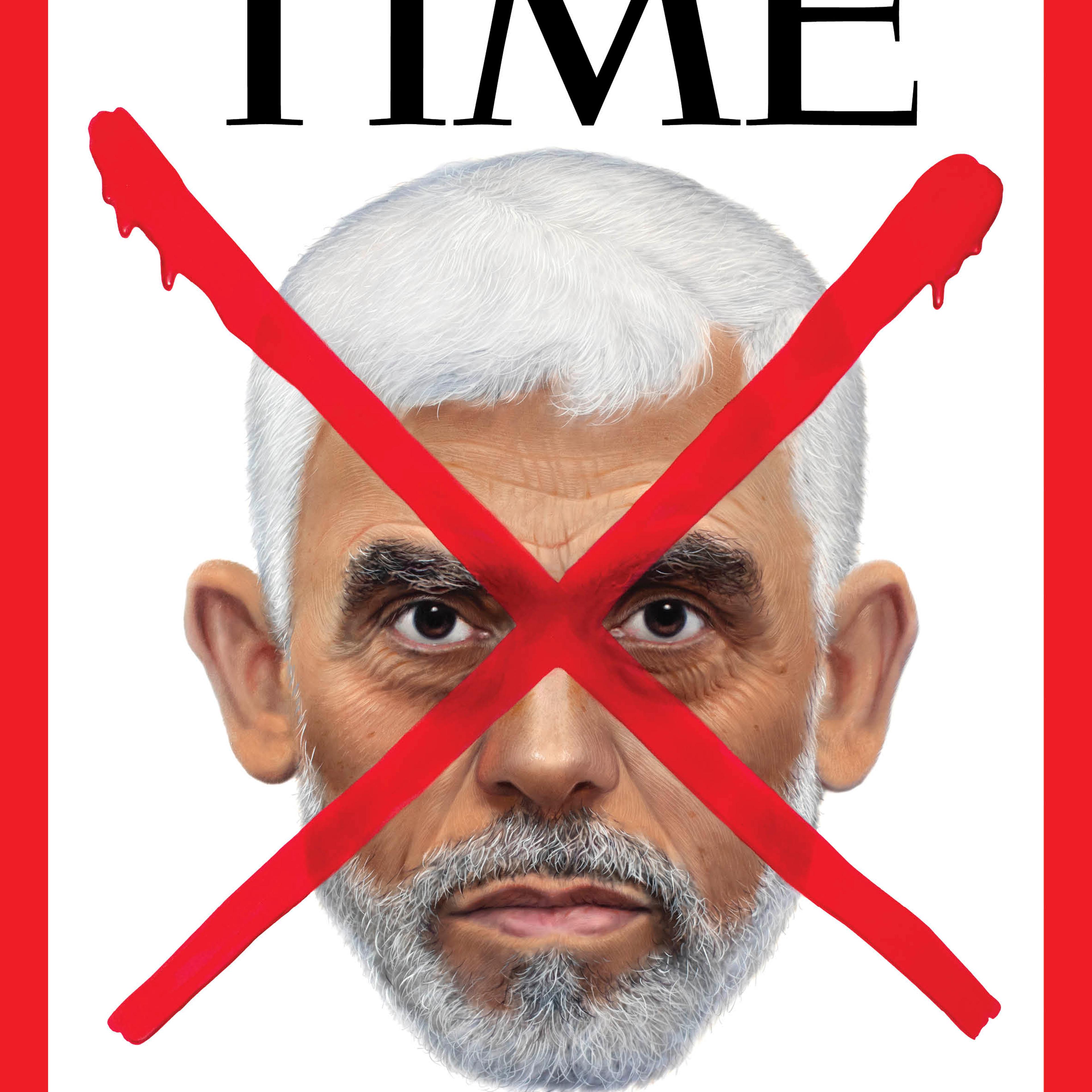 Yahya Sinwar Time Magazine X cover