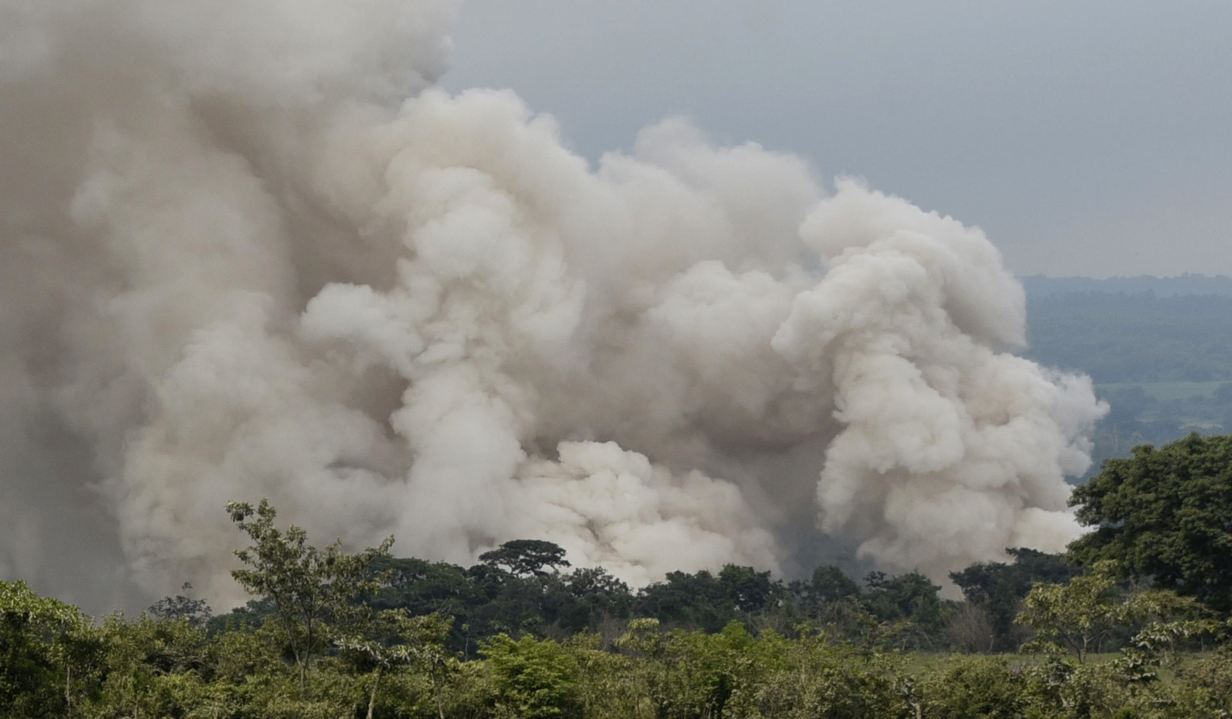 GUATEMALA-VOLCANO-FUEGO