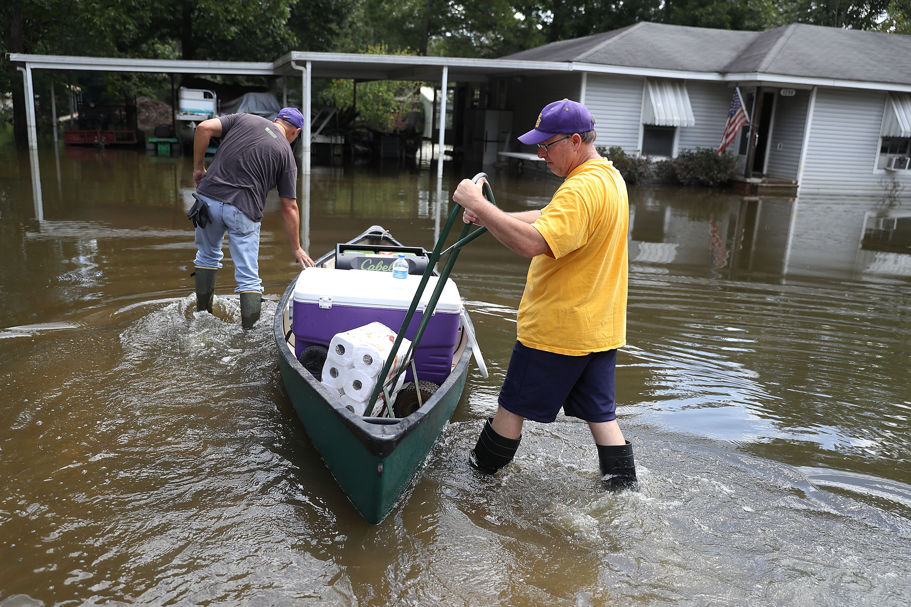 Torrential Rains Bring Historic Floods To Southern Louisiana