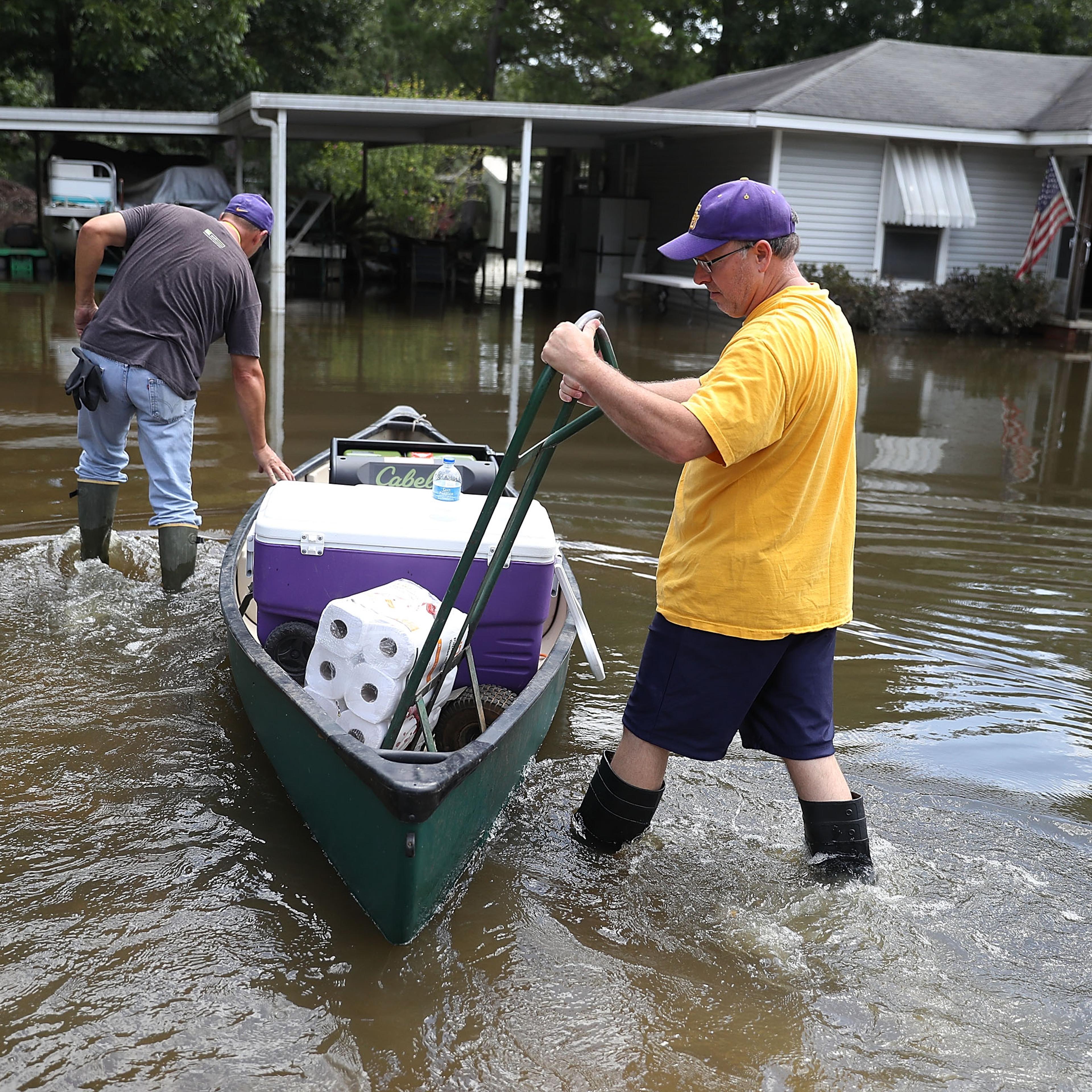 Torrential Rains Bring Historic Floods To Southern Louisiana