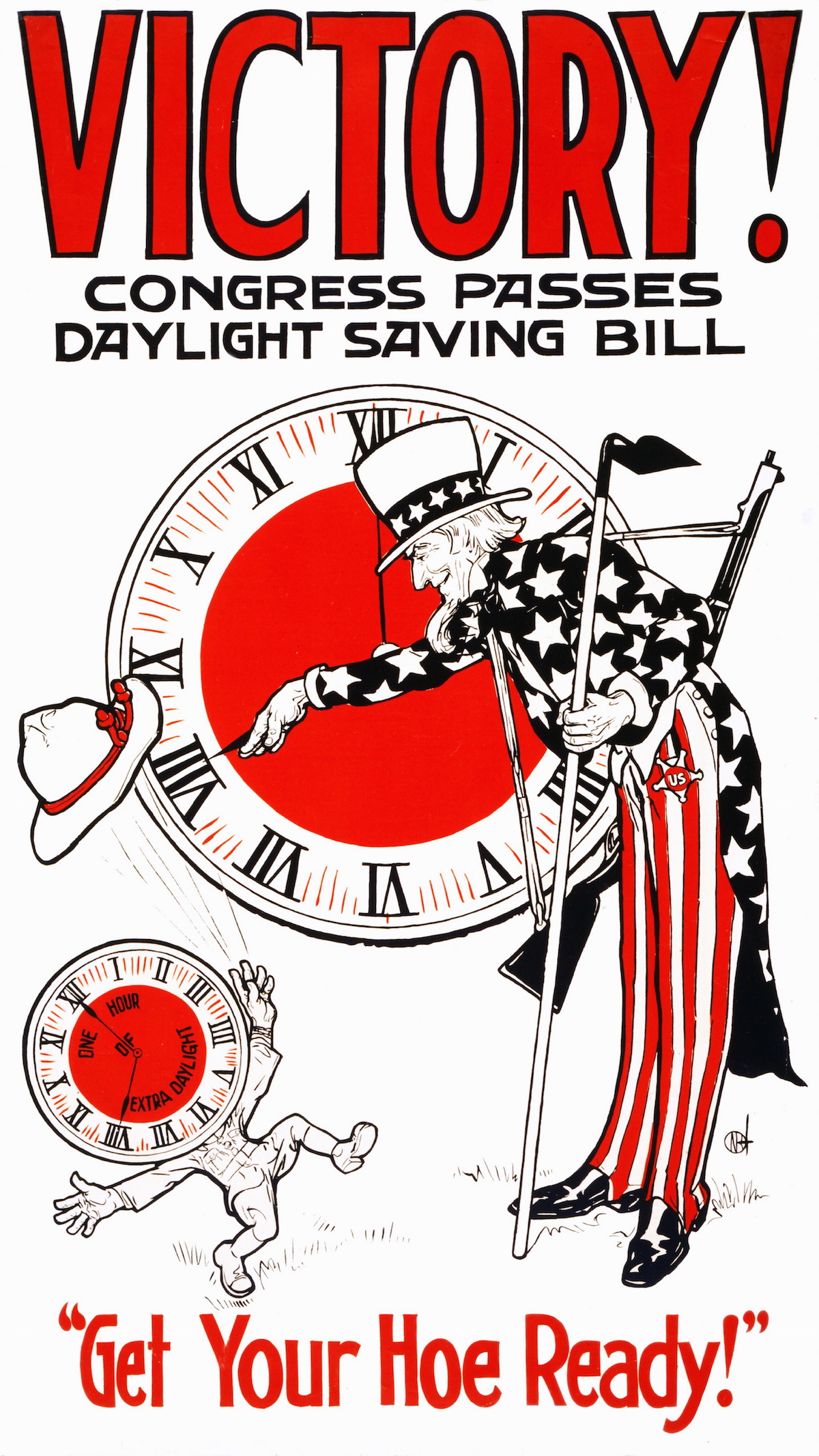 Patriotic American Poster.