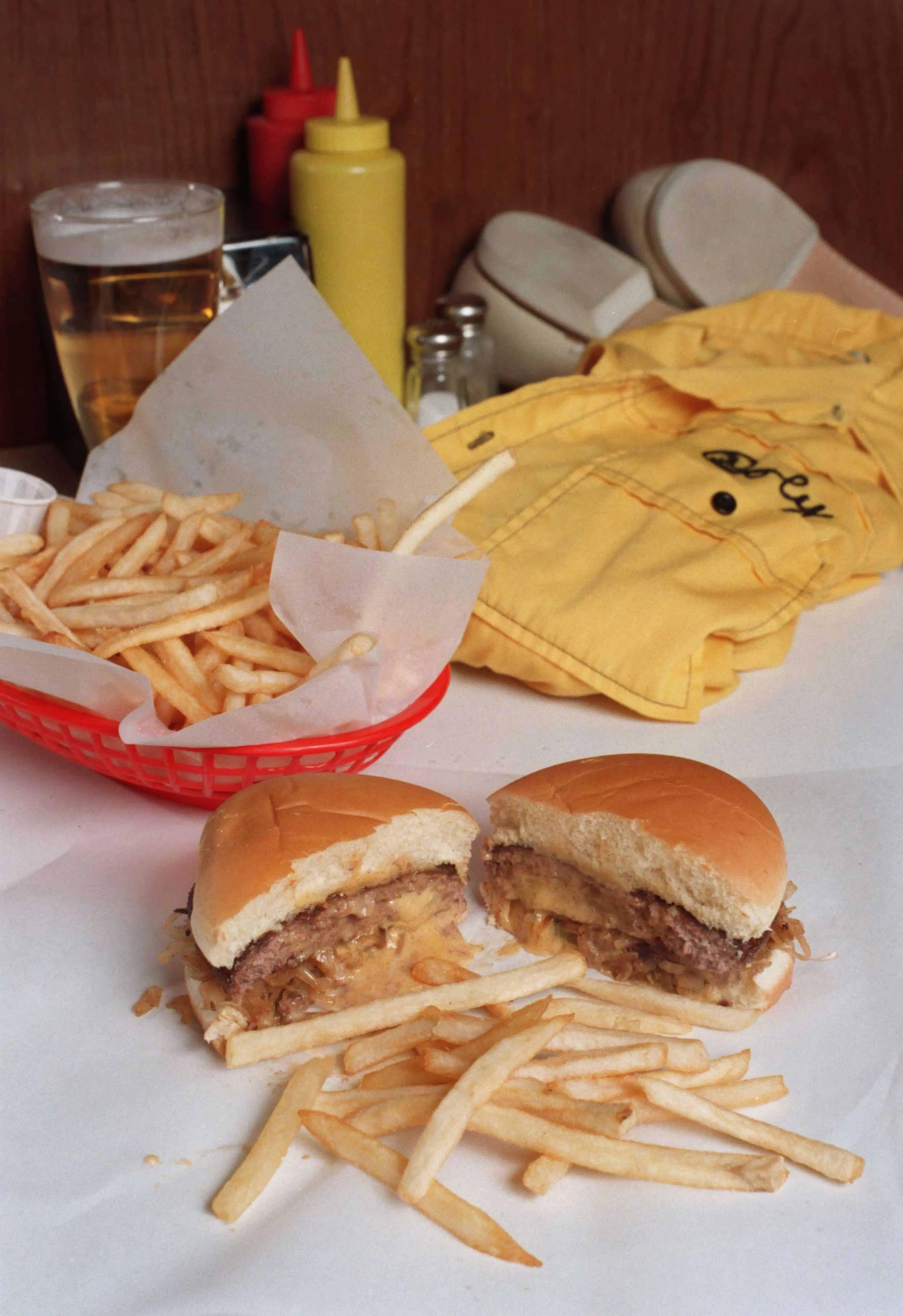 Although this twist on the cheeseburger—in which the cheese is melted inside the patty—was reportedly invented in the 1920s, when chefs were still experimenting with the burger, it gained national attention in 2008, thanks to a feud between two Minneapol