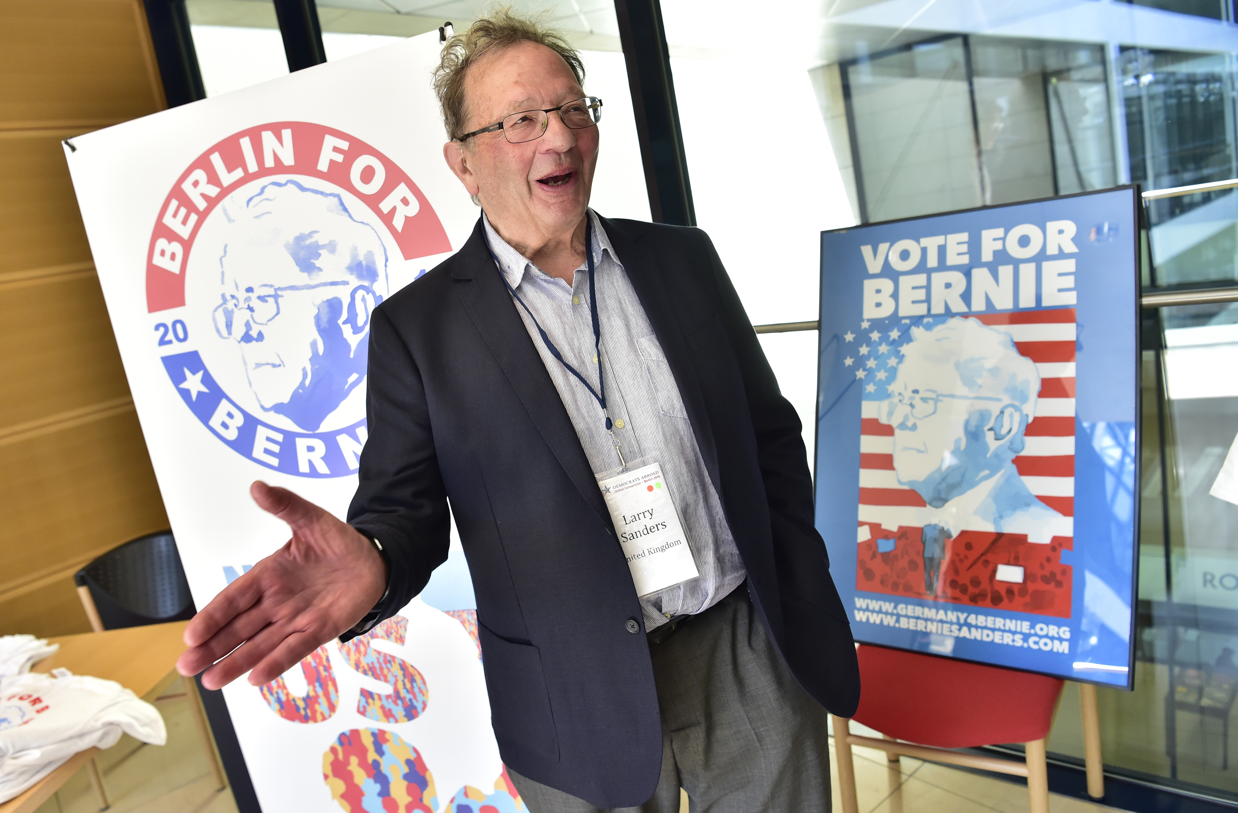 GERMANY-US-ELECTIONS-DEMOCRATS-SANDERS