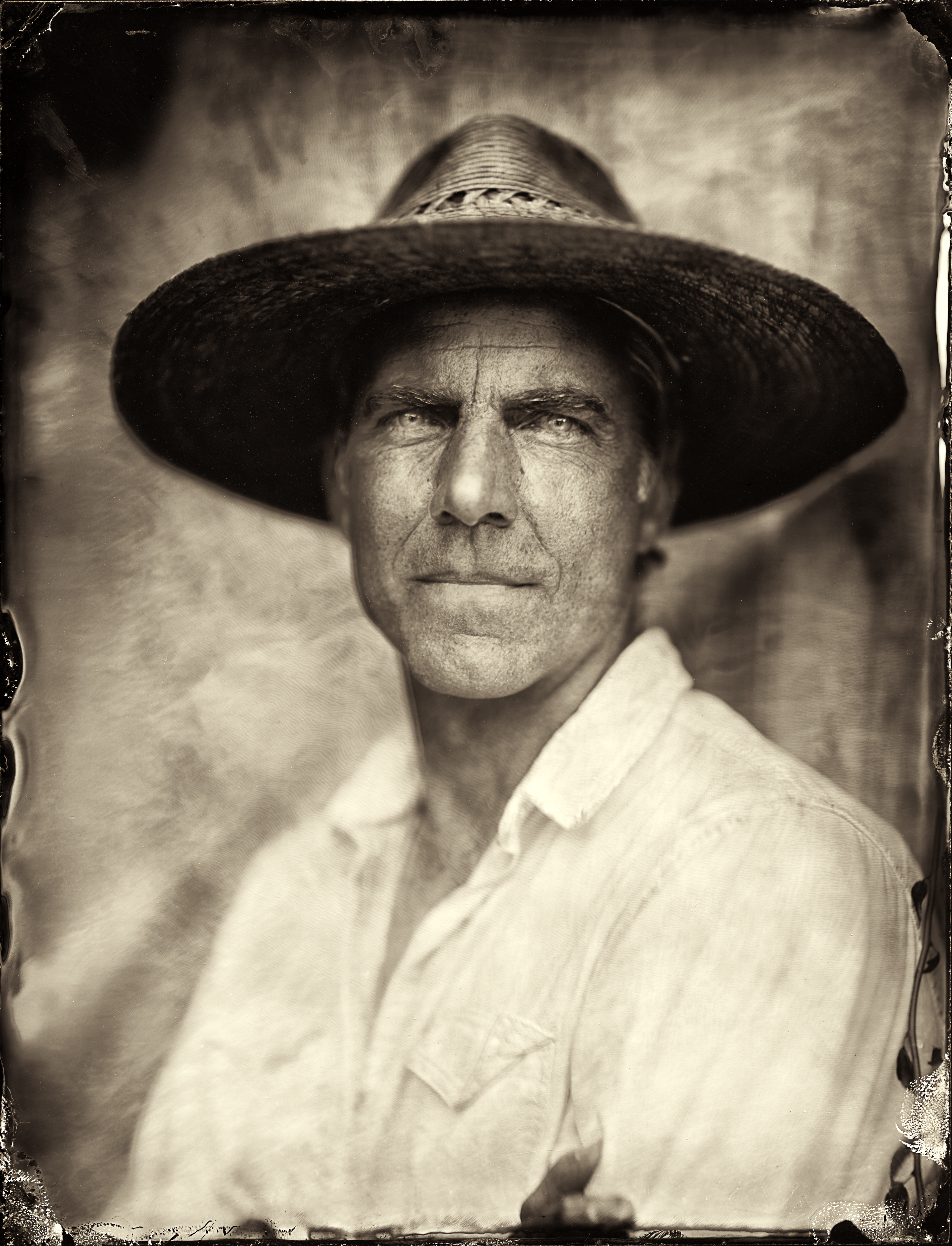 A former artist, Regan gave up painting in 1998 to grow salad greens at Sky Farm outside Millerton, NY. On eleven acres, he raises everything from familiar lettuces to more exotic leaves like borage and micro-amaranth. Unlike most other small farmers, he