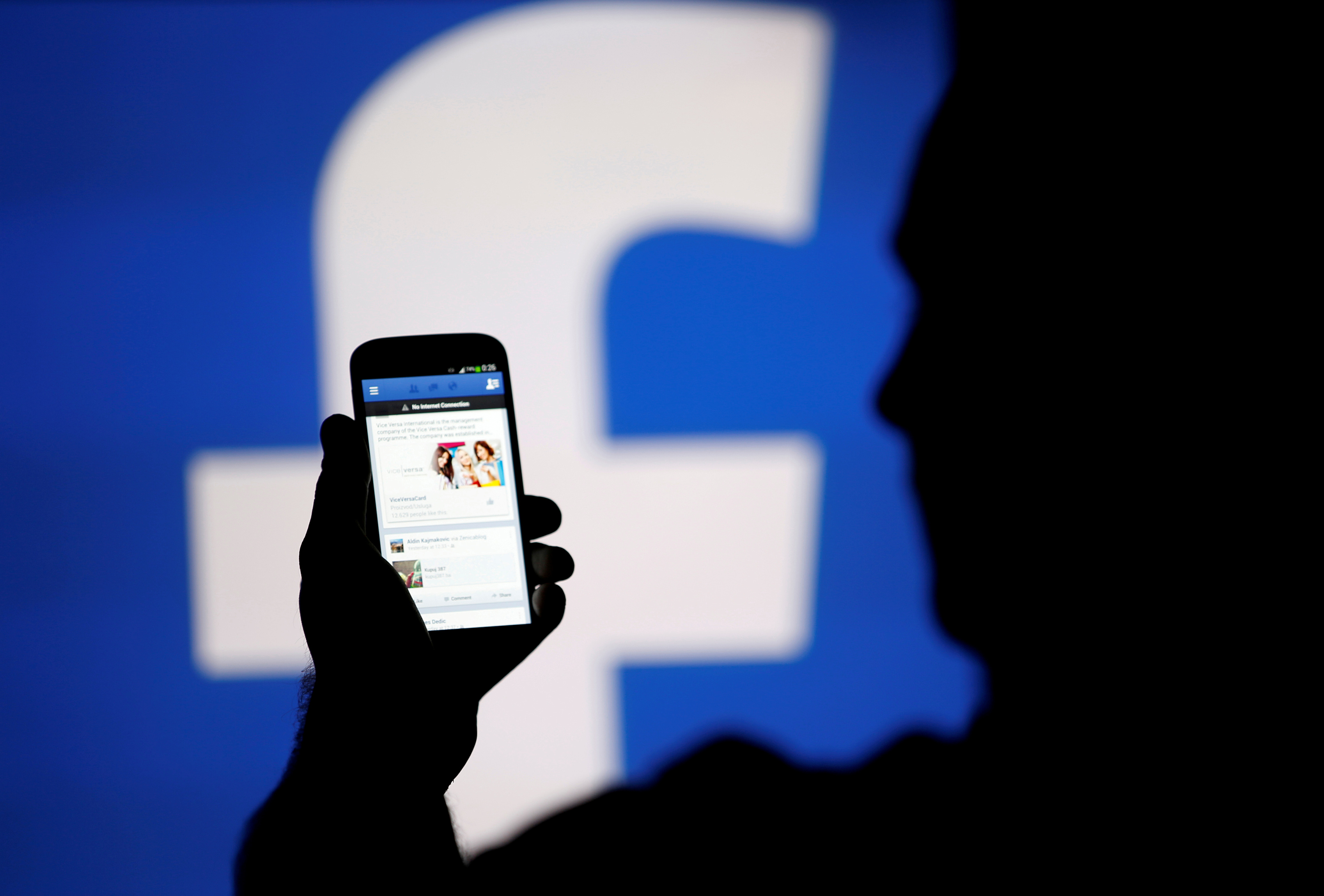 Facebook Phone Logo
