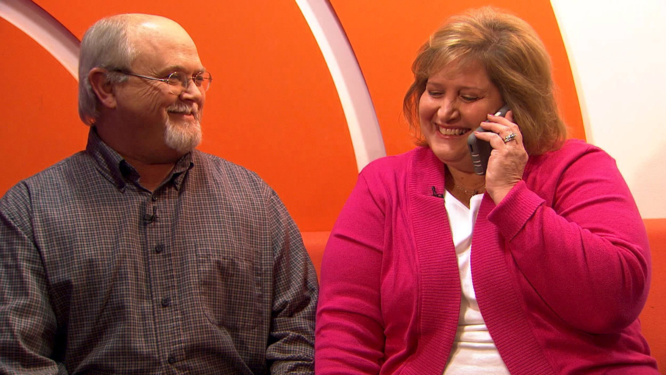 Lisa and John Robinson of Munford, Tennessee appear on NBC News's TODAY Show in New York January 15, 2016 in a photo provided by the TODAY show. A Tennessee couple came forward on Friday with what they said was one of the three winning tickets for this w