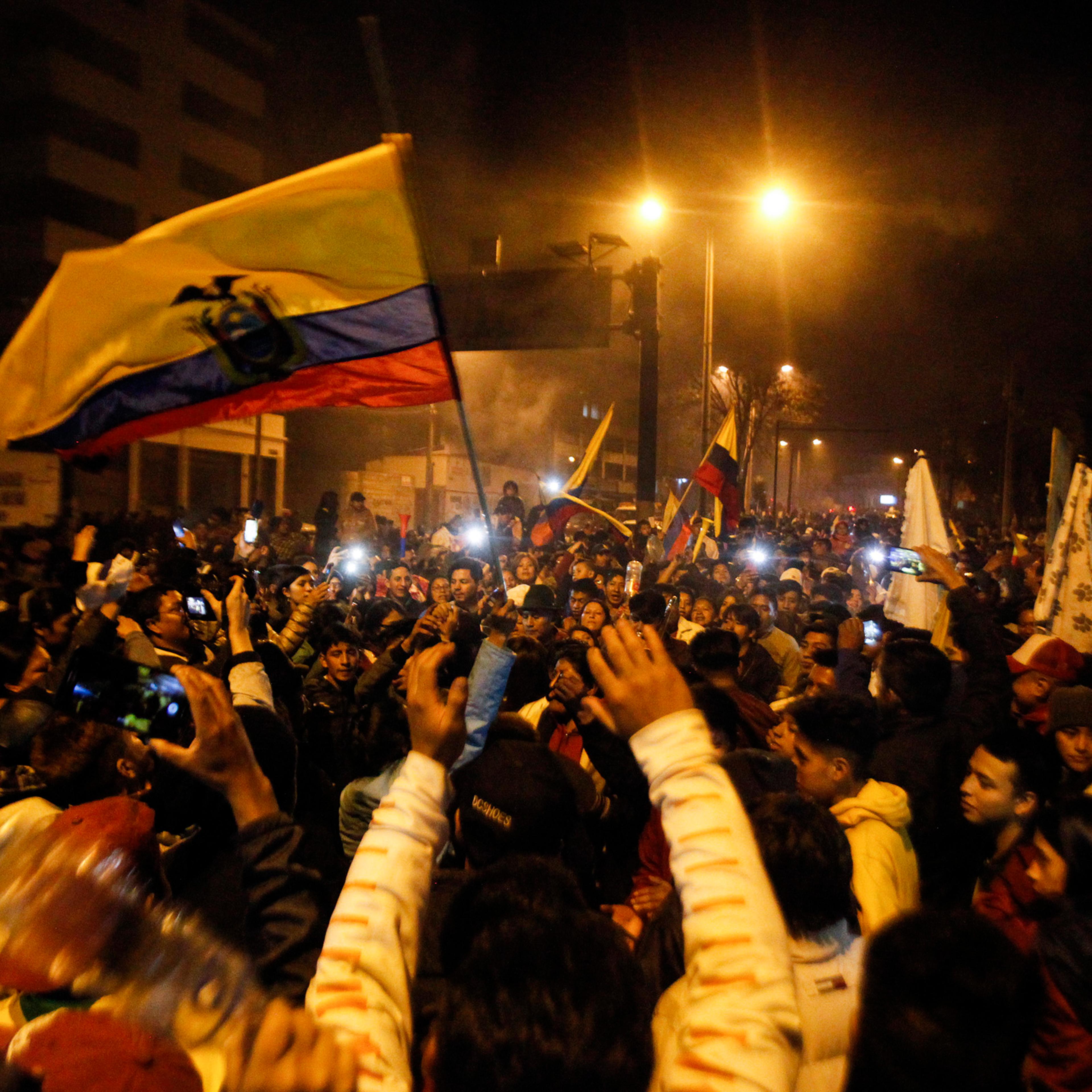 Protests in Ecuador