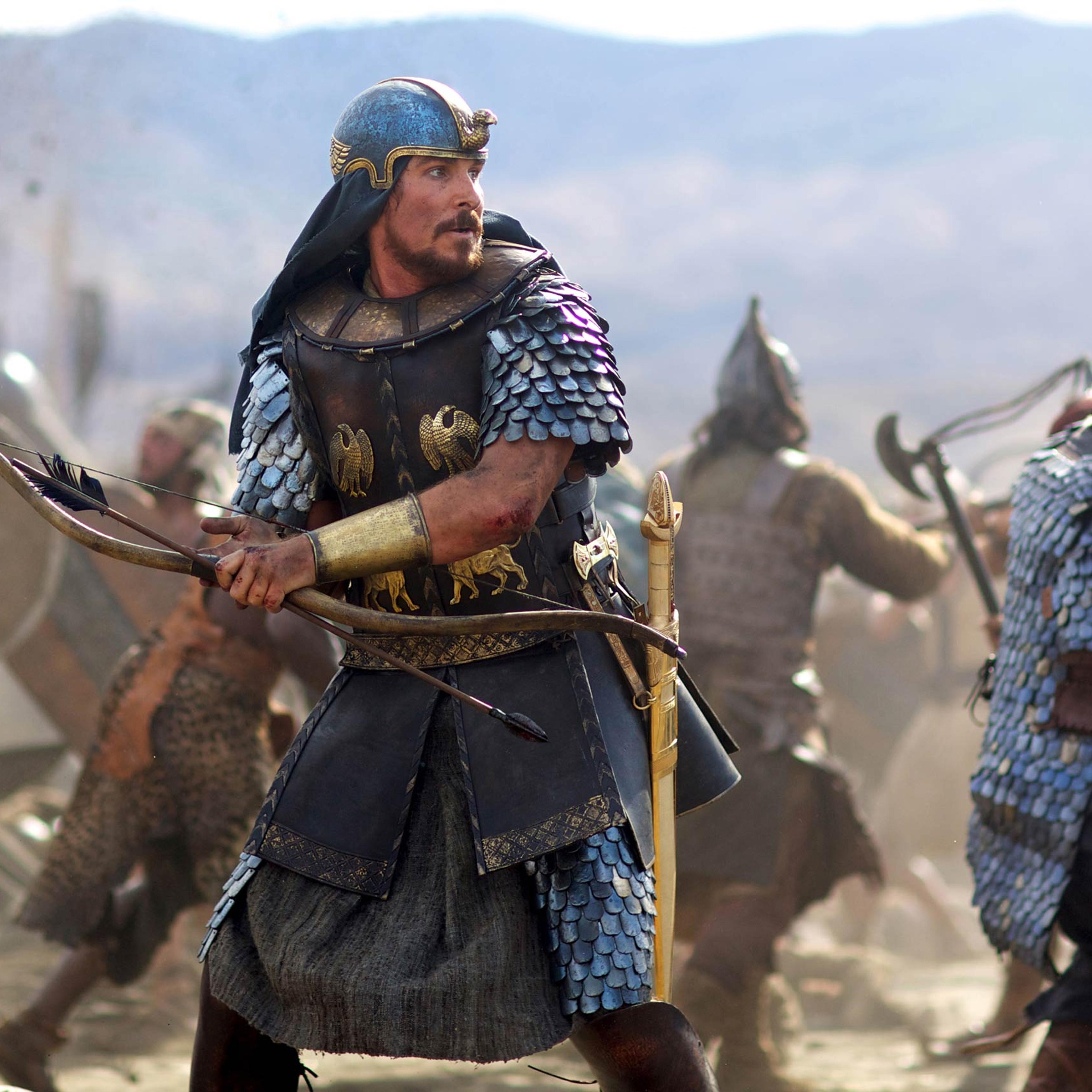 DF-04130_R - Christian Bale stars as Moses in EXODUS: GODS AND KINGS.