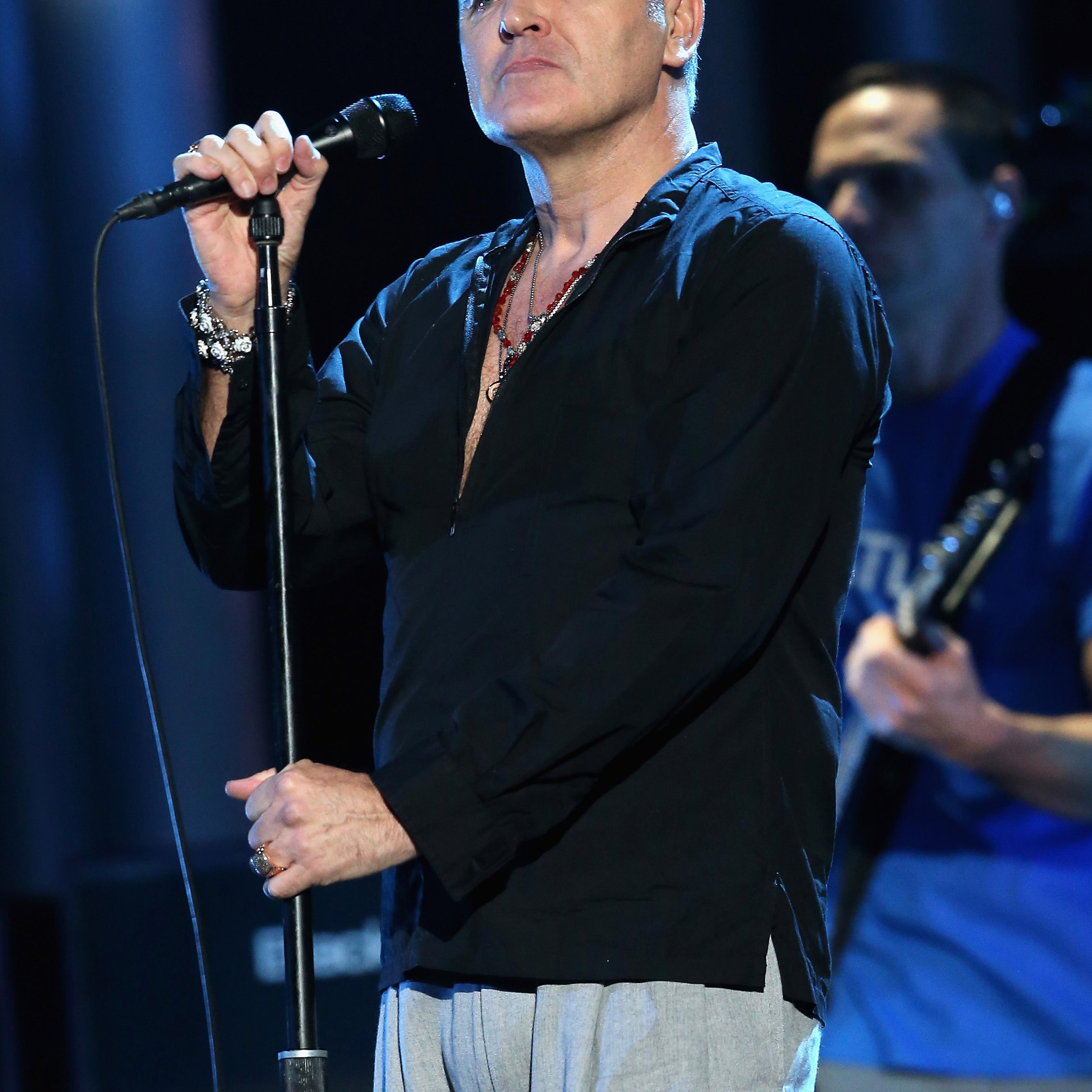 Singer Morrissey performs on stage during the 20th annual Nobel Peace Prize Concert at the Oslo Spektrum on Dec. 11, 2013 in Oslo.