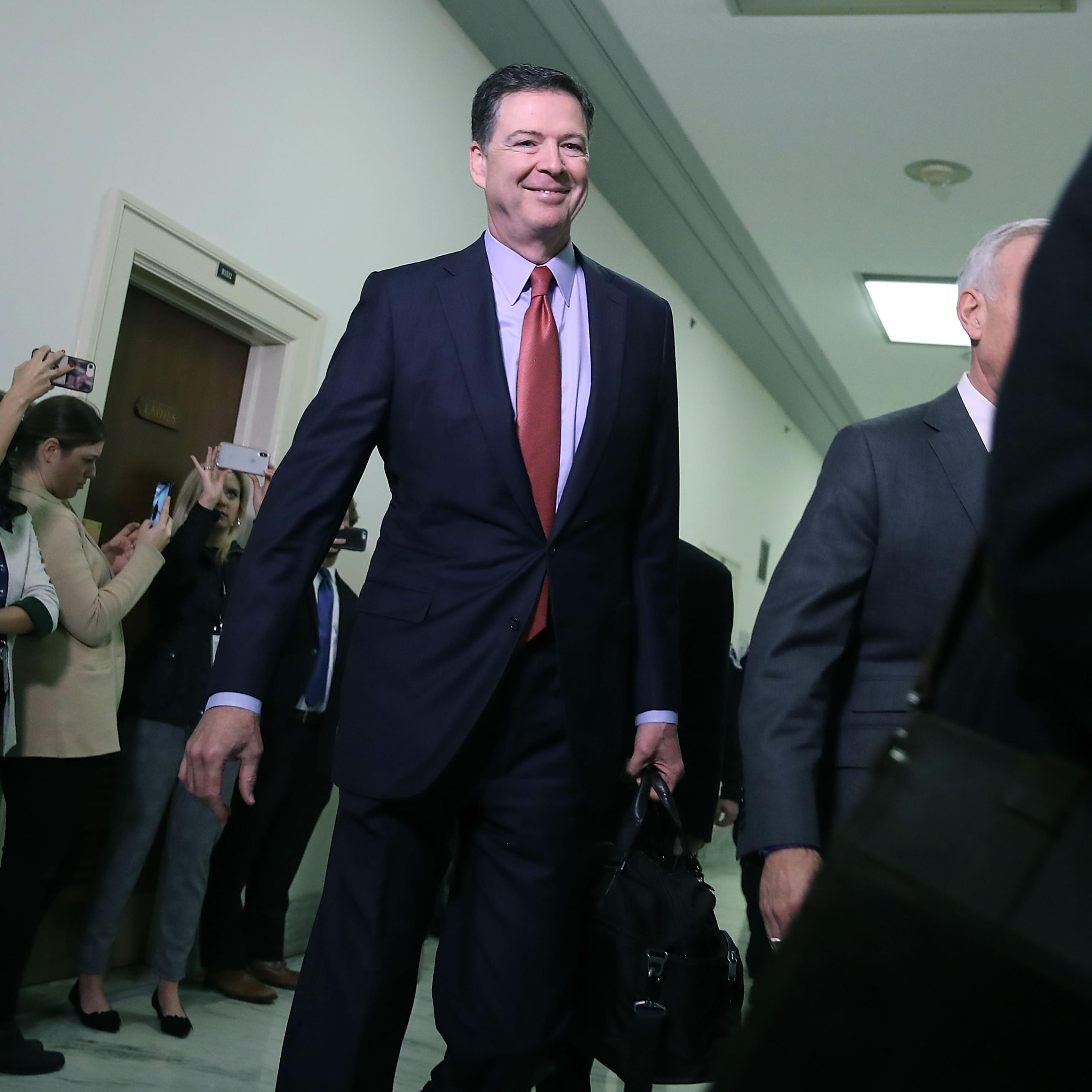 Former FBI Director James Comey Appears Before House Judiciary Cmte A Second Time